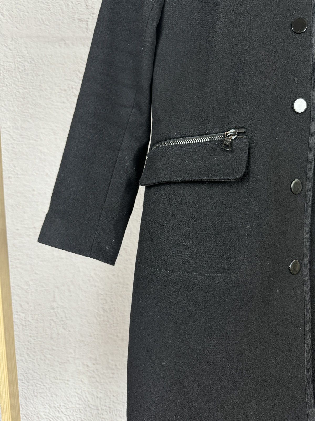 Sandro Sandro Mid-length Coat Wool Cashmere Size 36 / S Size XS / US 0-2 / IT 36-38 - 4 Thumbnail