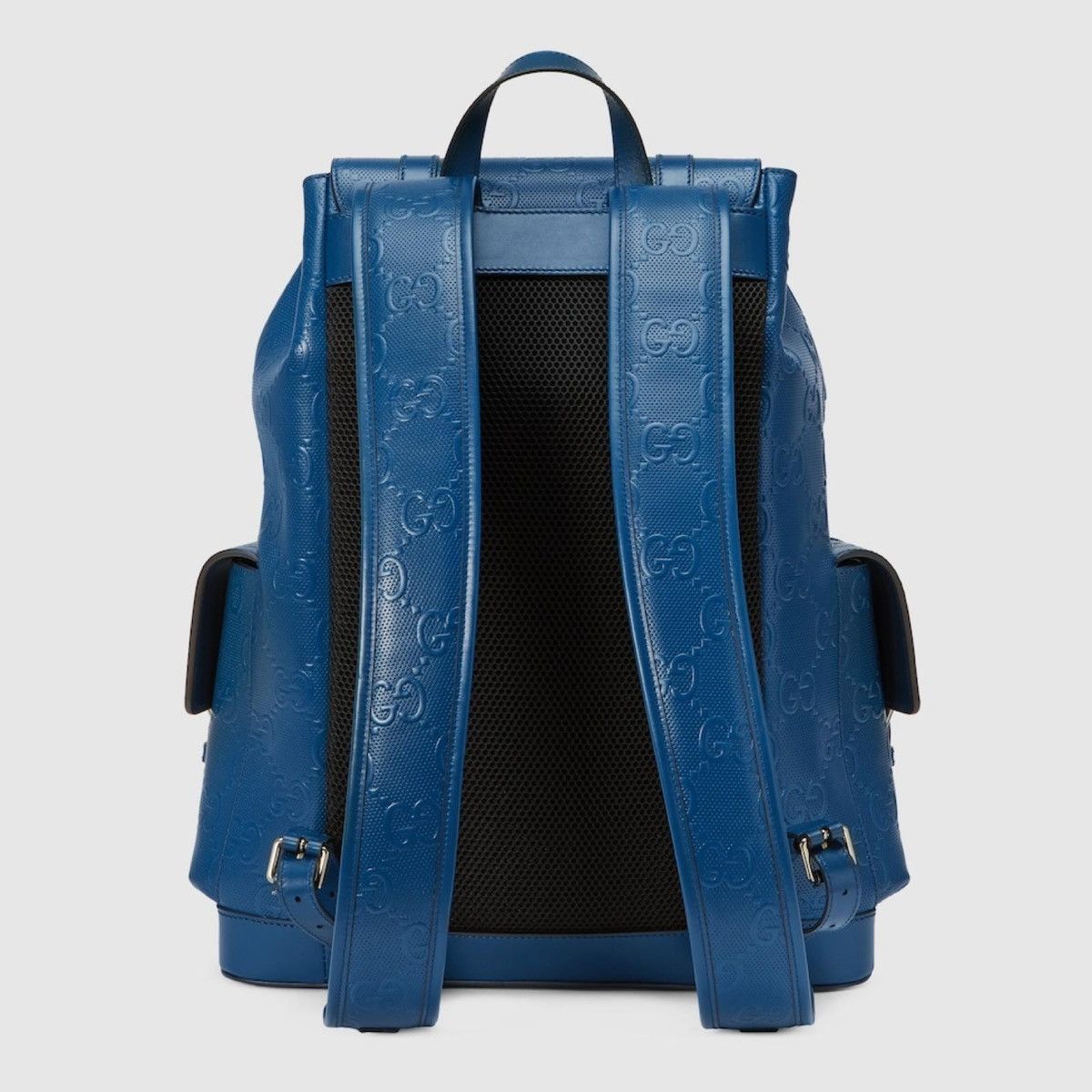 Gucci 💥LIMITED💥Gucci GG Leather Logo Embossed Backpack Size ONE SIZE - 5 Thumbnail