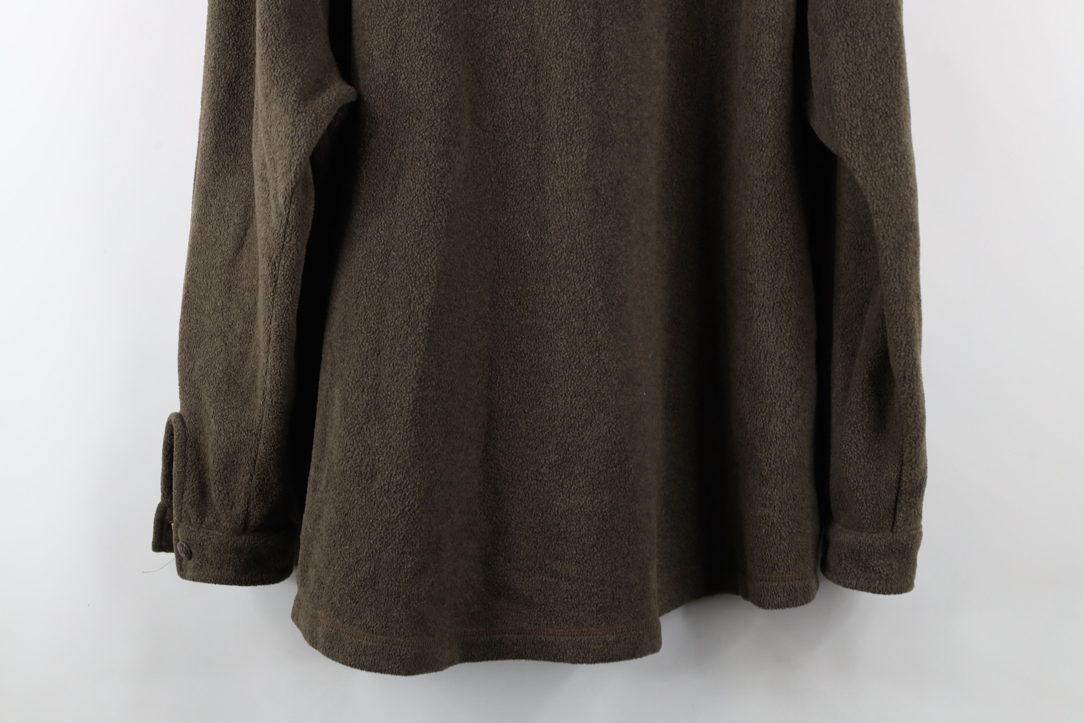 Eddie Bauer × Vintage Vintage 90s Eddie Bauer Fleece Button Shirt Jacket Jac Shirt Size XL / US 12-14 / IT 48-50 - 11 Thumbnail