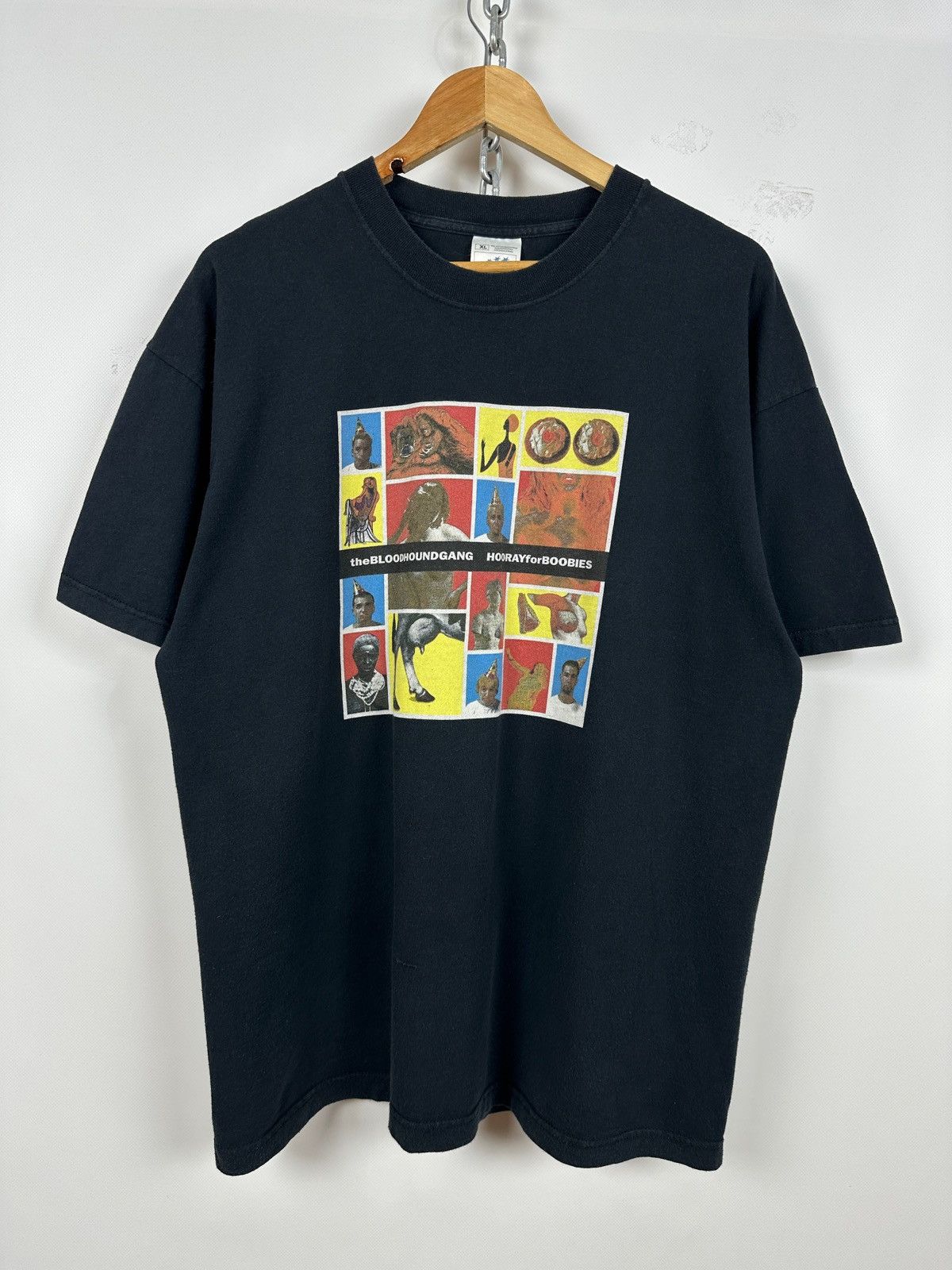 Band Tees 2000 Vintage The Bloodhound Gang Hooray For Boobies T-Shirt Size US XL / EU 56 / 4 - 1 Thumbnail