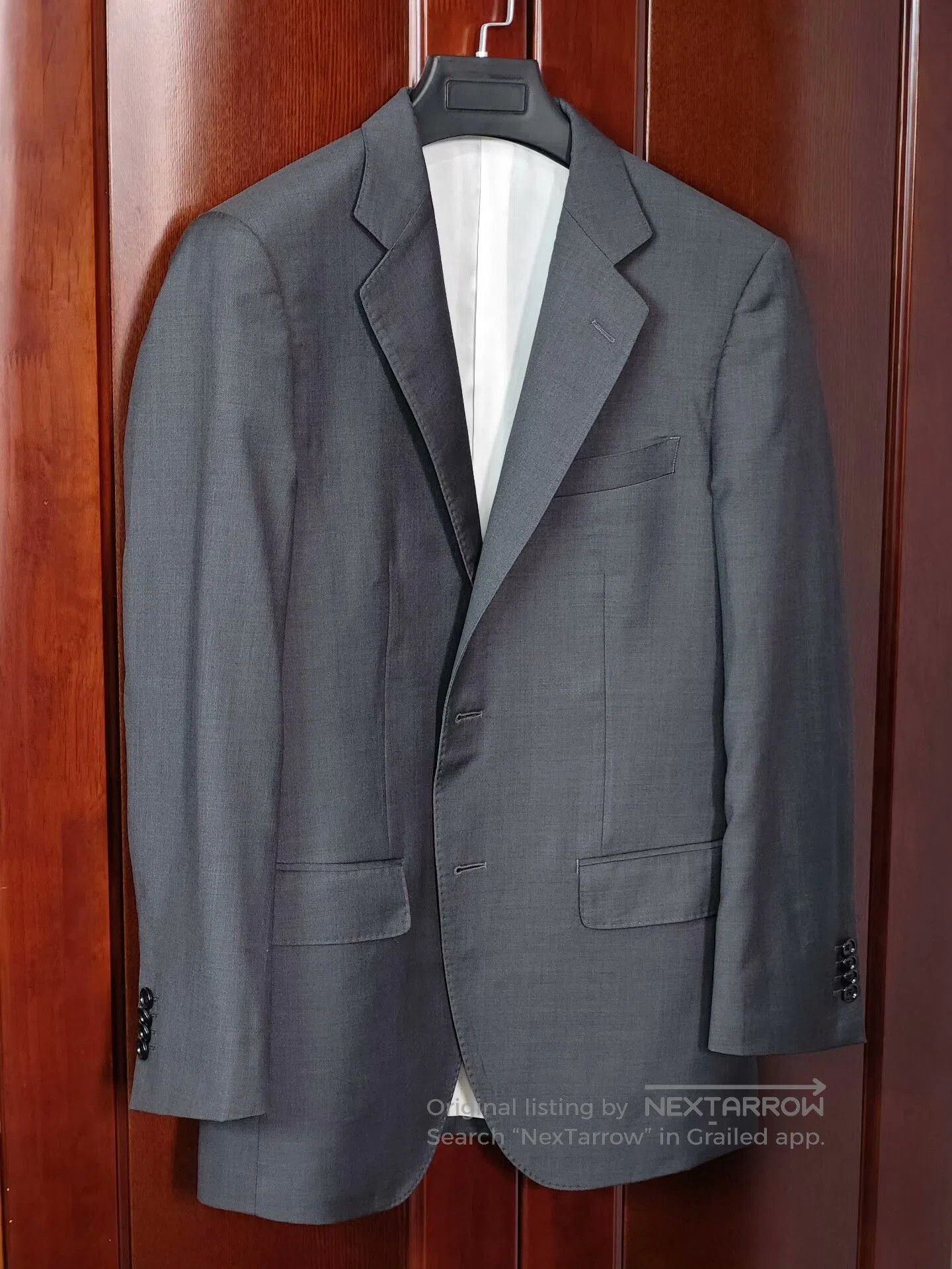 Italian Zegna Wool Blazer Custom Suit.