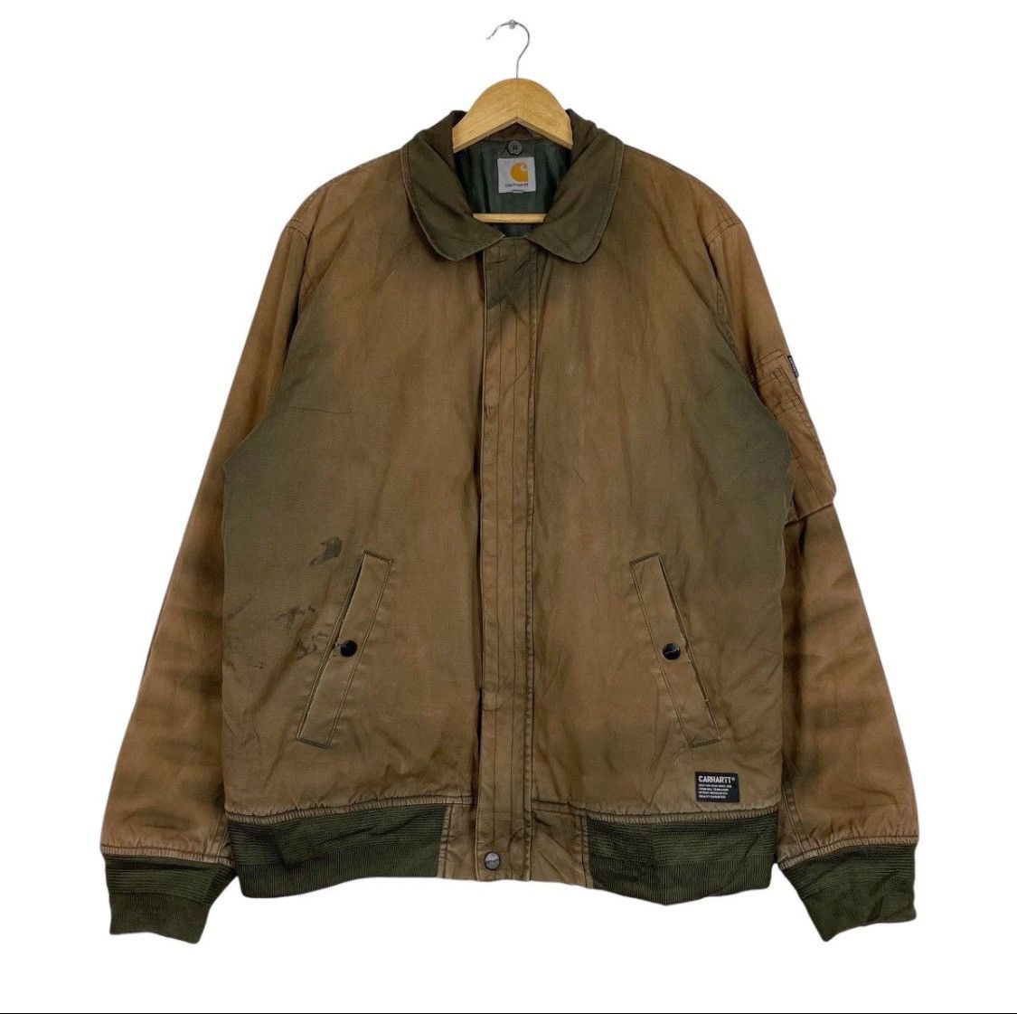 Carhartt × Ma 1 × Streetwear ?CARHARTT BOMBER TANK FLIGHT JACKET 