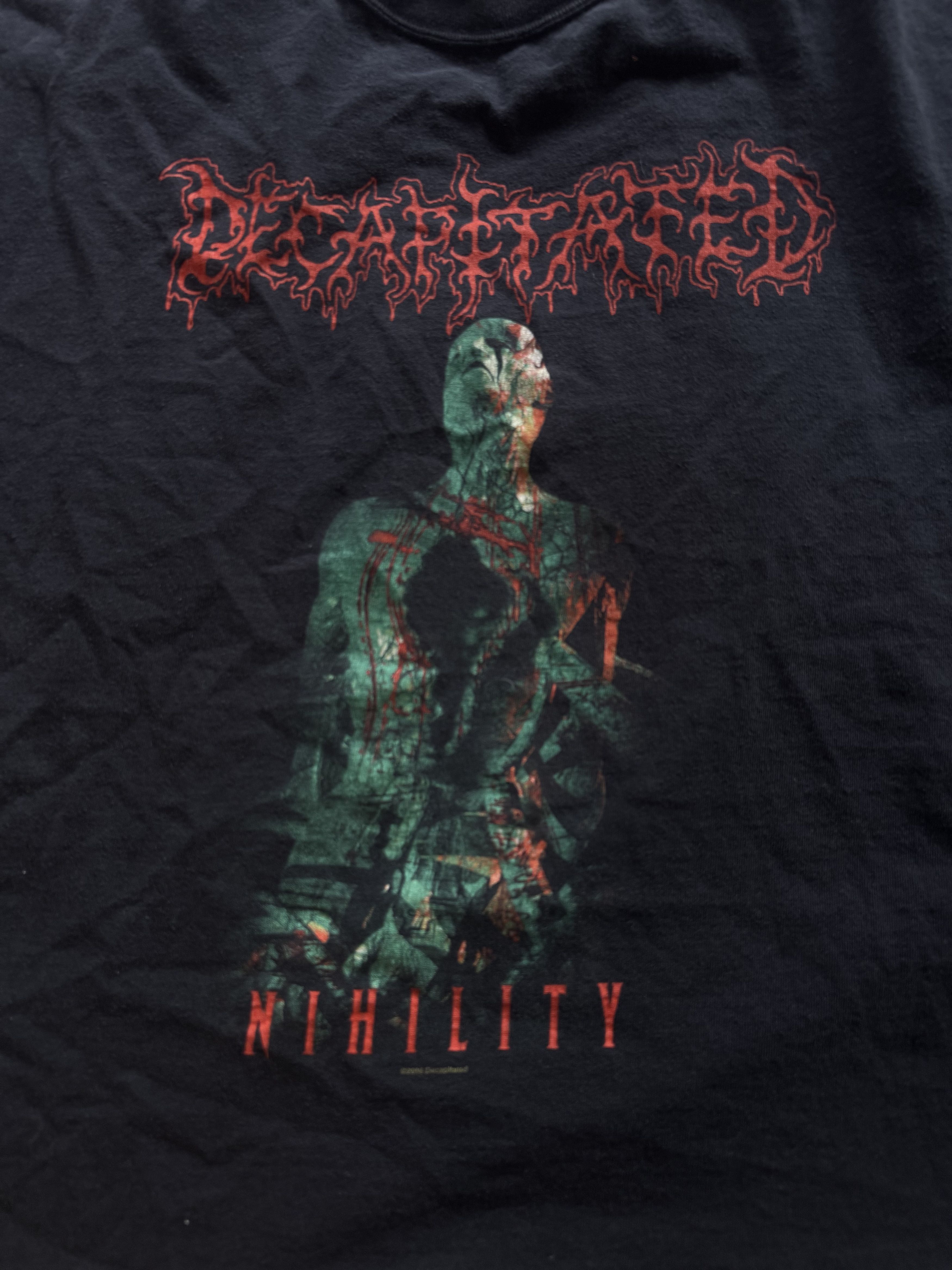Vintage Vintage Decapitated Nihility Heavy Metal Tee Size US L / EU 52-54 / 3 - 2 Thumbnail