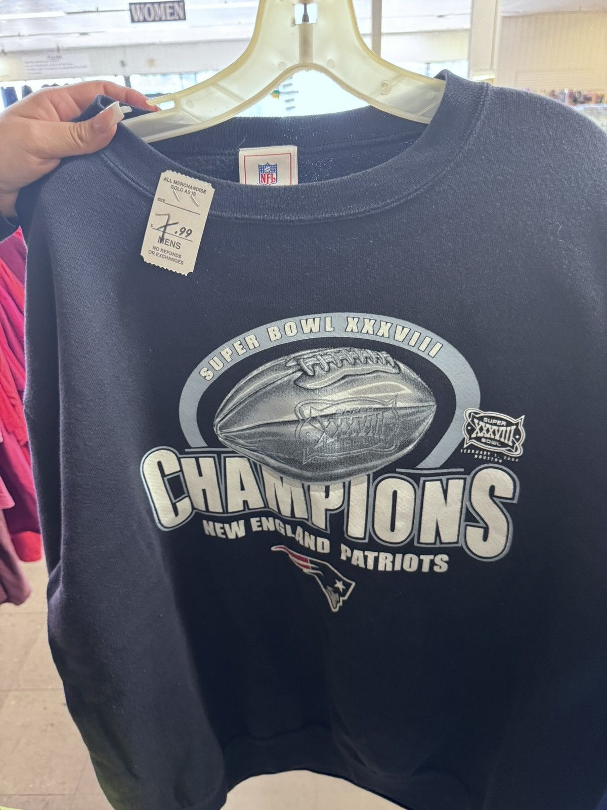 New England Patriots Crewneck