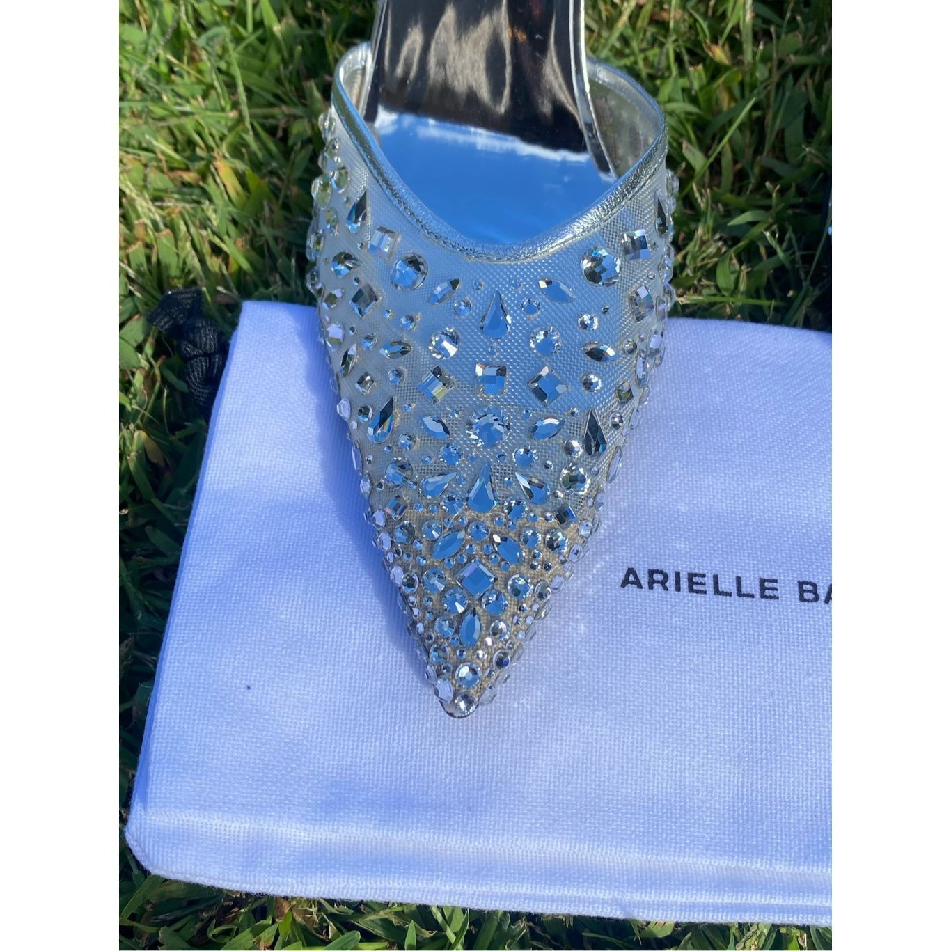 Other ARIELLE BARON Omen 95 Heel in Silver Crystal Size 36 EU 6 US Size US 6 / IT 36 - 2 Thumbnail