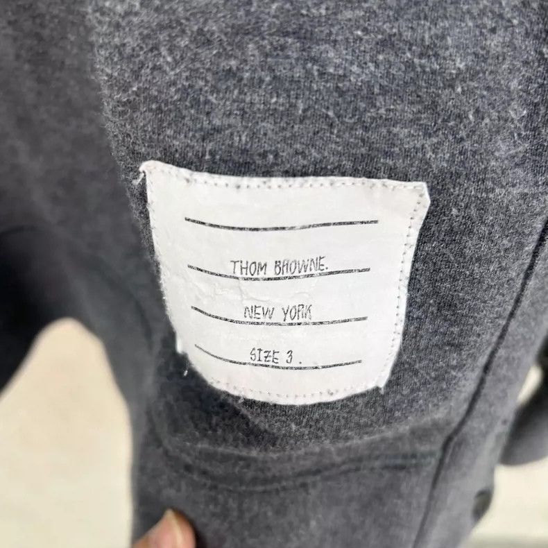Thom Browne Thom Browne size3 Gray turtleneck sweater Size US L / EU 52-54 / 3 - 4 Thumbnail