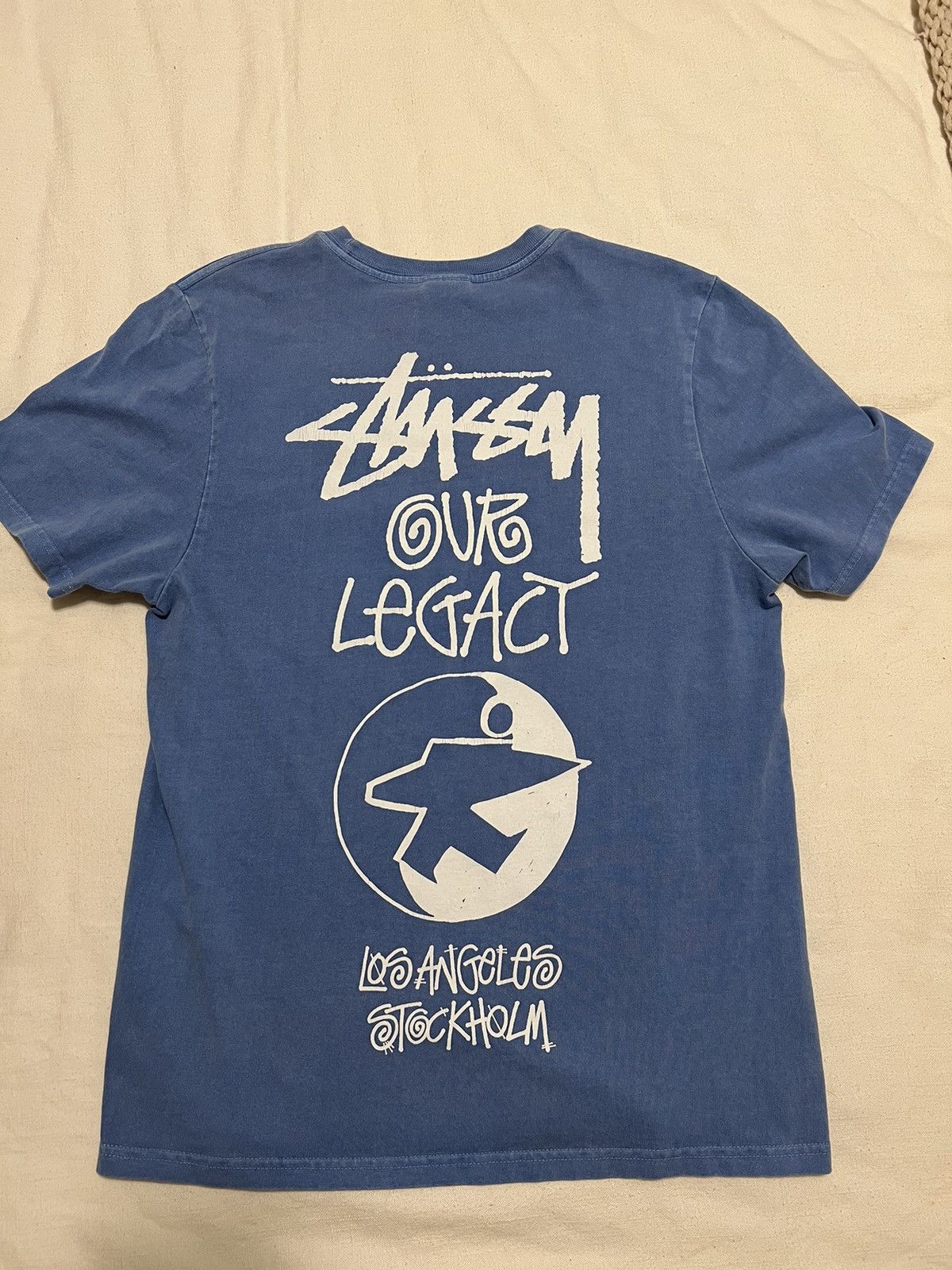XL Stussy OUR LEGACY BADGE PIG DYED TEE-《本日限定！》岡田有希子