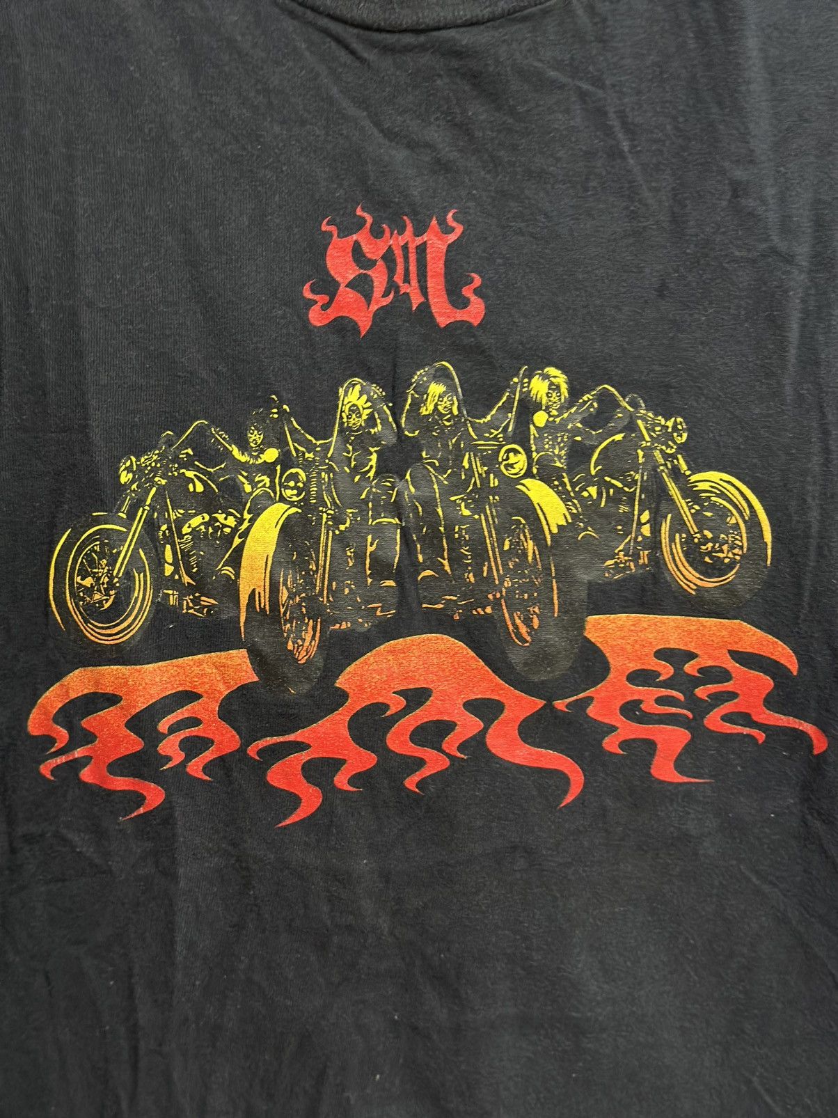 Band Tees × Vintage Vintage Sex Machineguns Faded Tee Size US M / EU 48-50 / 2 - 2 Thumbnail