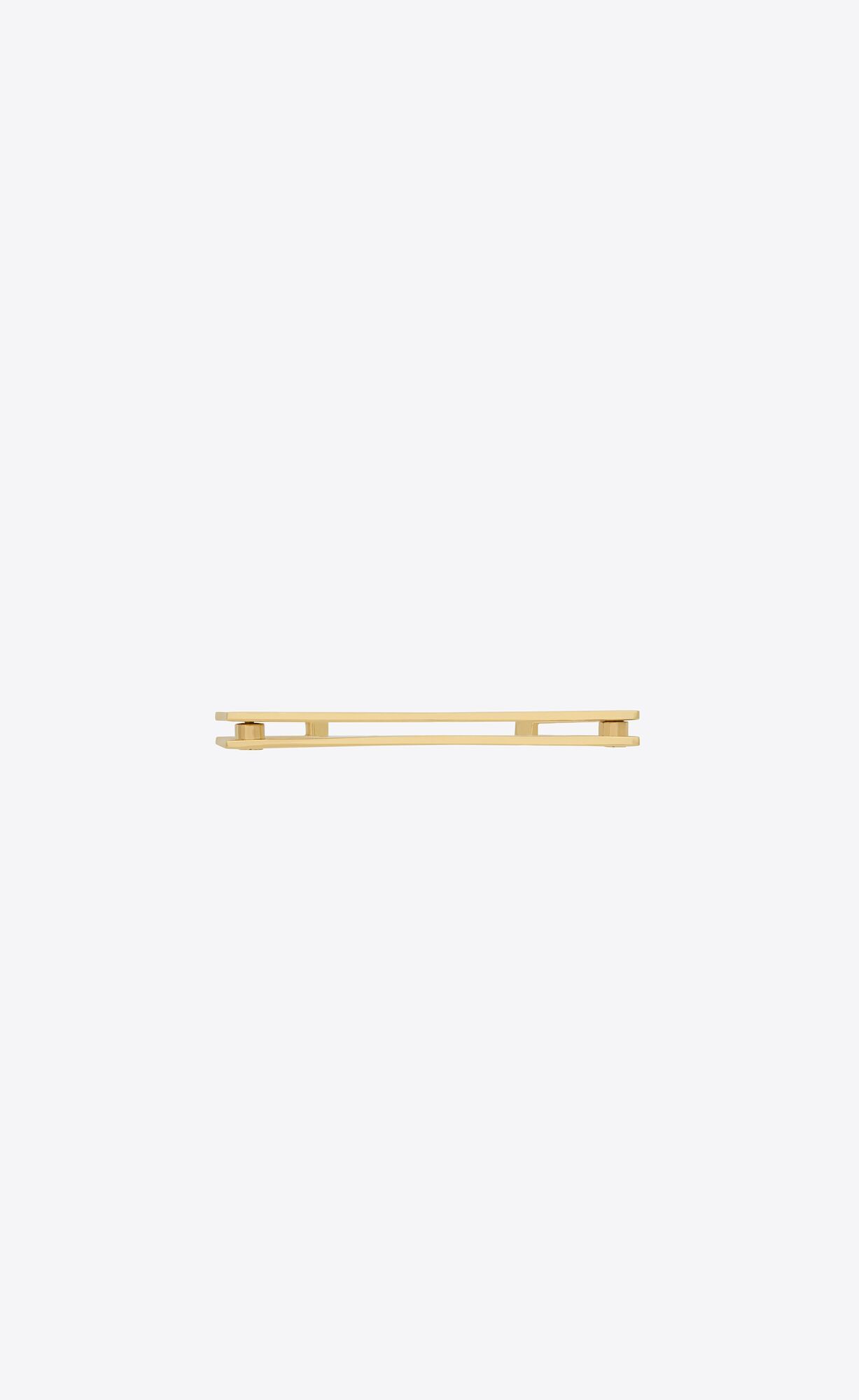 Saint Laurent Paris o1b1hav111124 Size: OS / Geometric Bracelet in Metal in Gold Size ONE SIZE - 1 Thumbnail