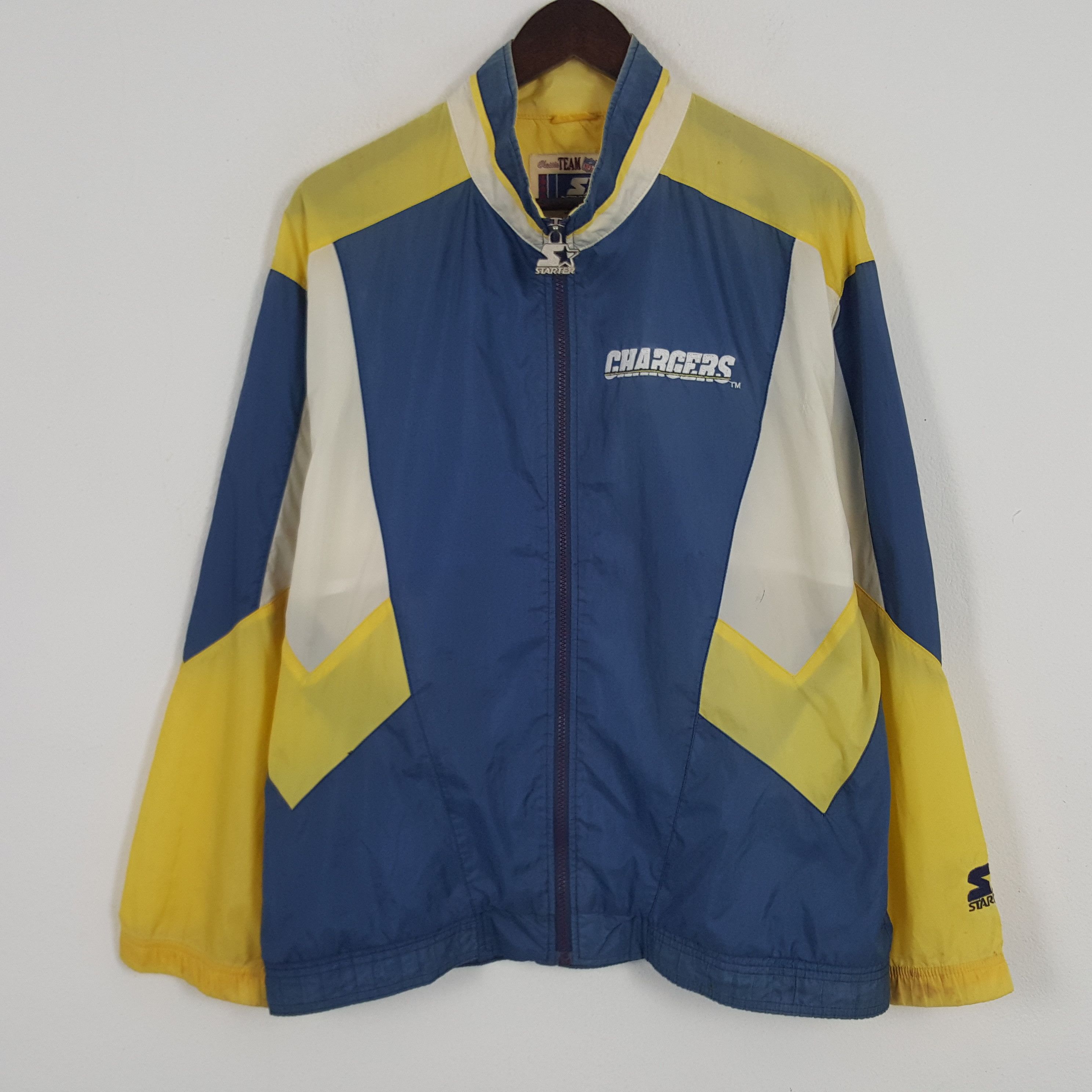 NFL × Starter × Vintage Vintage NFL Chargers by Starter Windbreaker Jacket Size US M / EU 48-50 / 2 - 3 Thumbnail