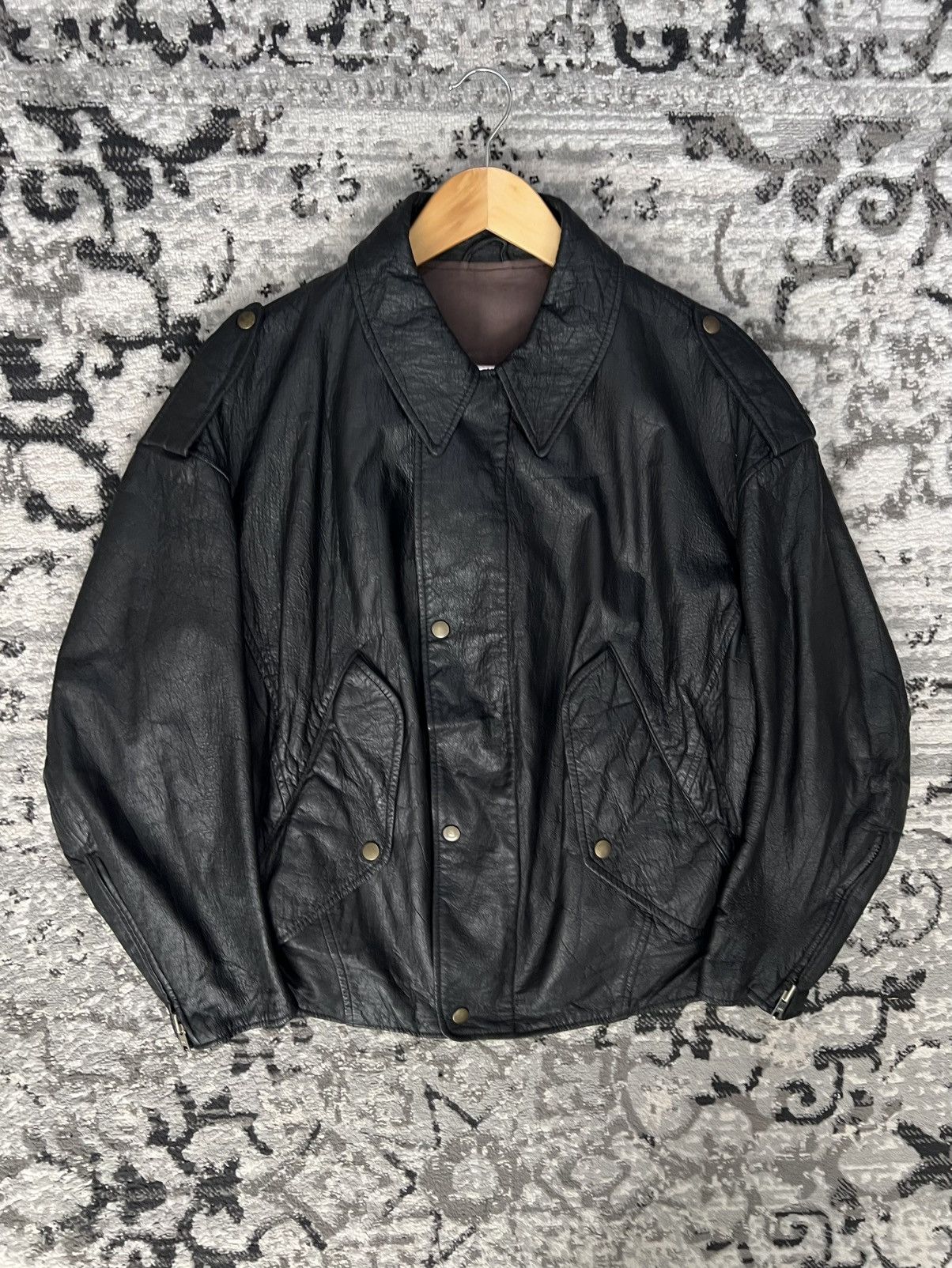 Yohji Yamamoto Yohji yamamoto aw82 capybara leather jacket Size US M / EU 48-50 / 2 - 7 Thumbnail