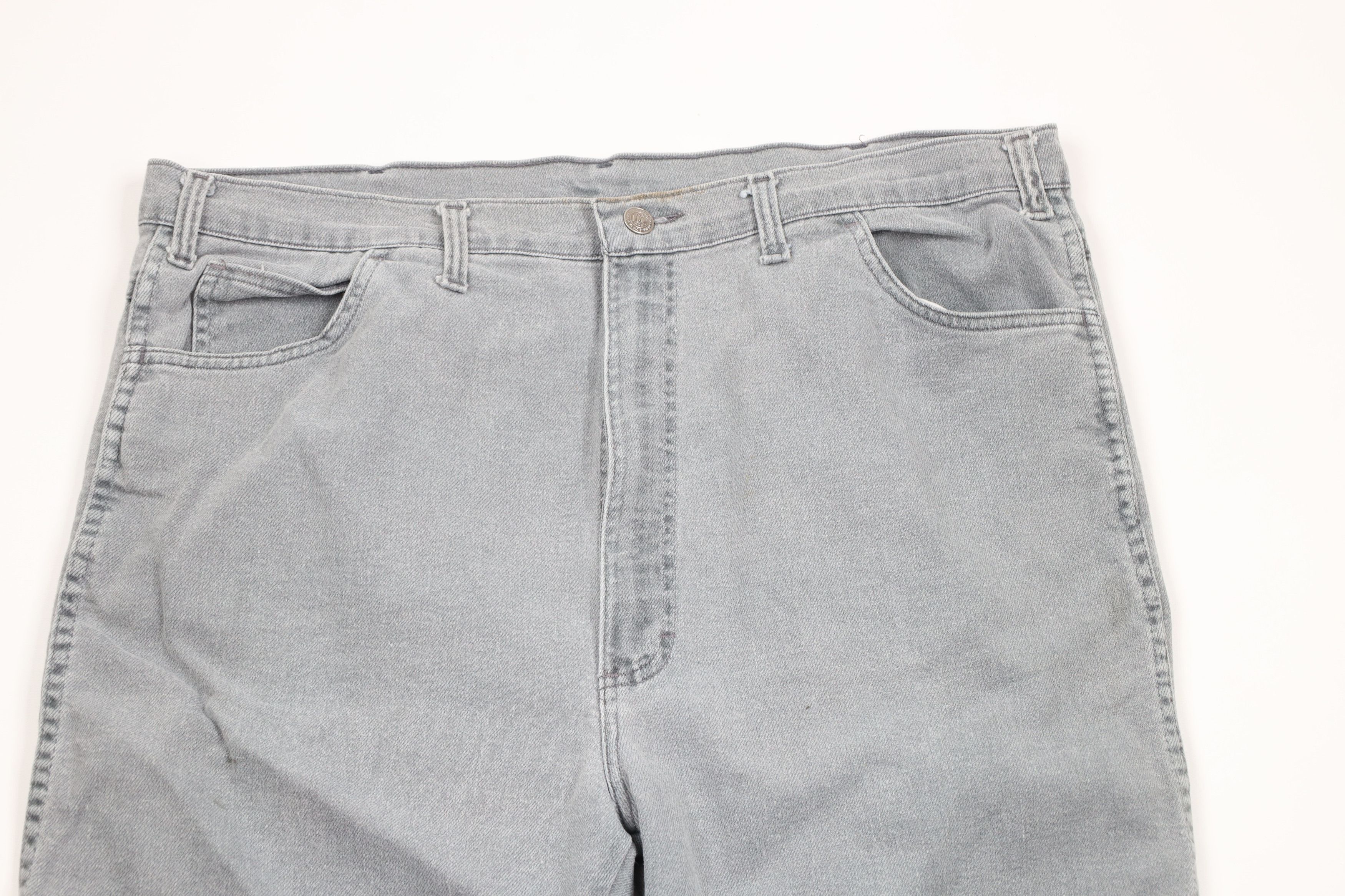 Vintage Vintage 70s Streetwear Stonewash Wide Leg Bell Bottoms Jeans Size US 38 / EU 54 - 2 Thumbnail