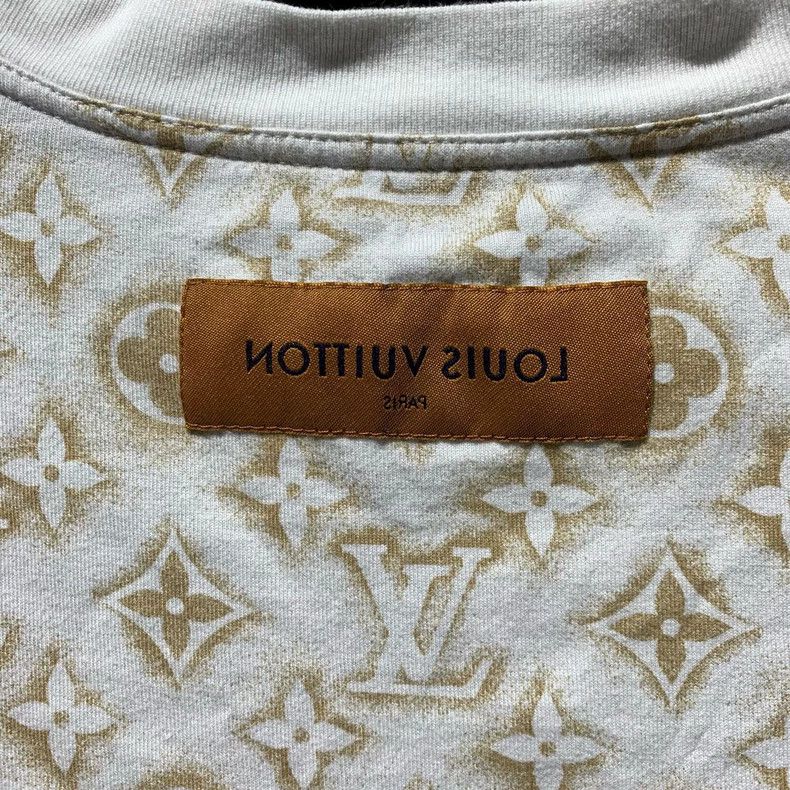 Louis Vuitton Louis Vuitton Beige full print short sleeve 2503-Nextarrow Size US M / EU 48-50 / 2 - 6 Thumbnail