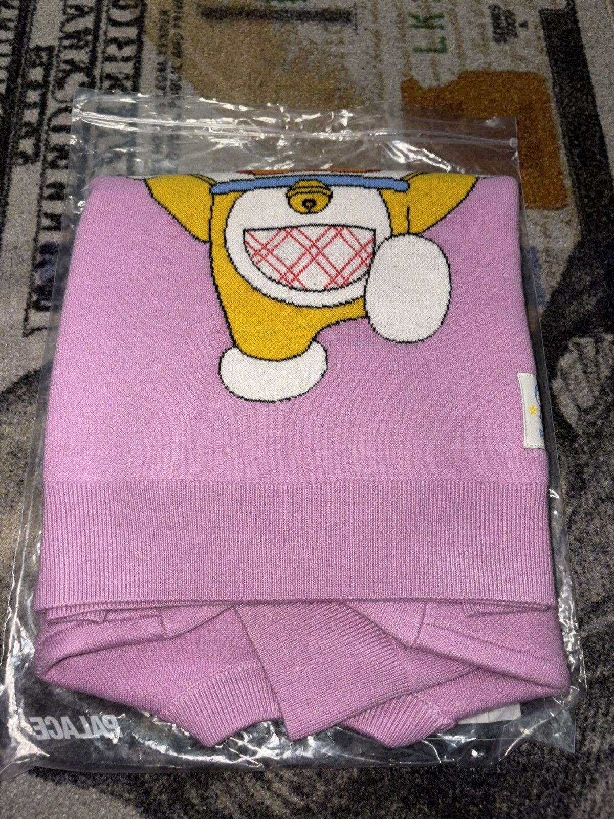 Palace Palace Doraemon Knit Crewneck Pink Size US S / EU 44-46 / 1 - 2 Thumbnail