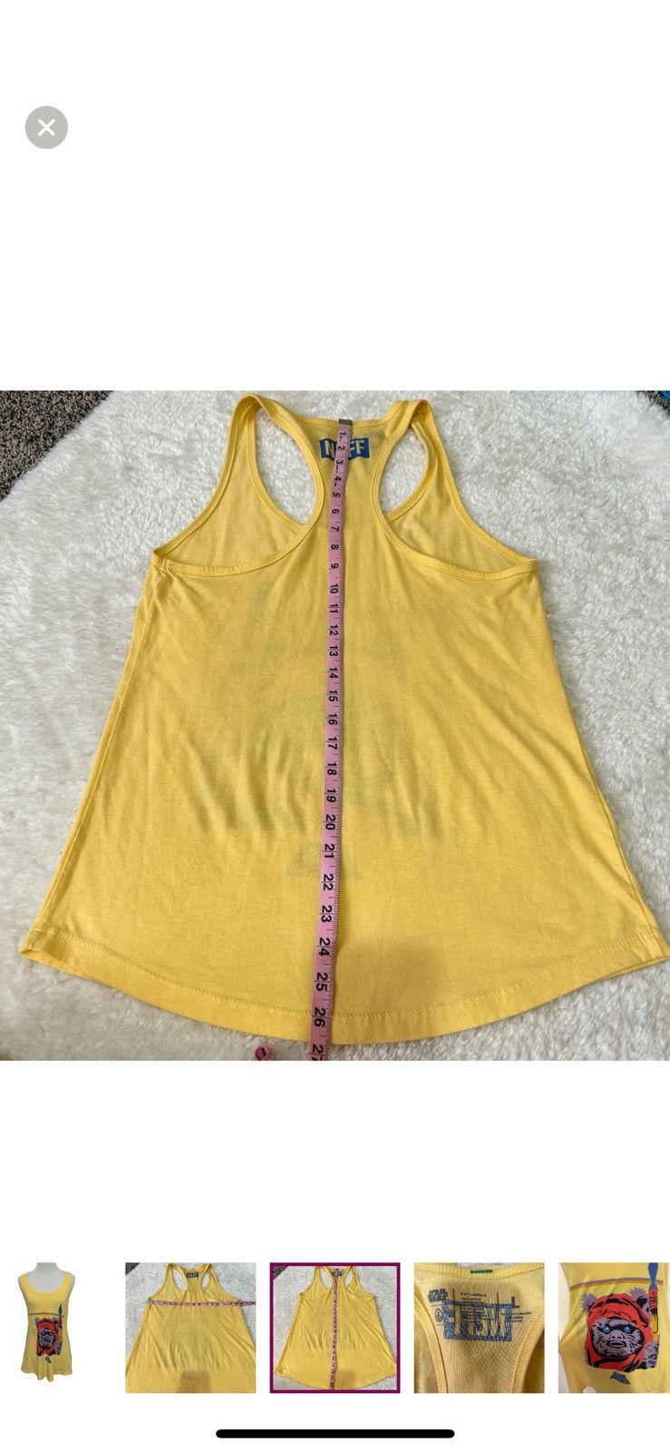 NEFF Neff Star Wars large Ewoks tank top Size L / US 10 / IT 46 - 3 Thumbnail