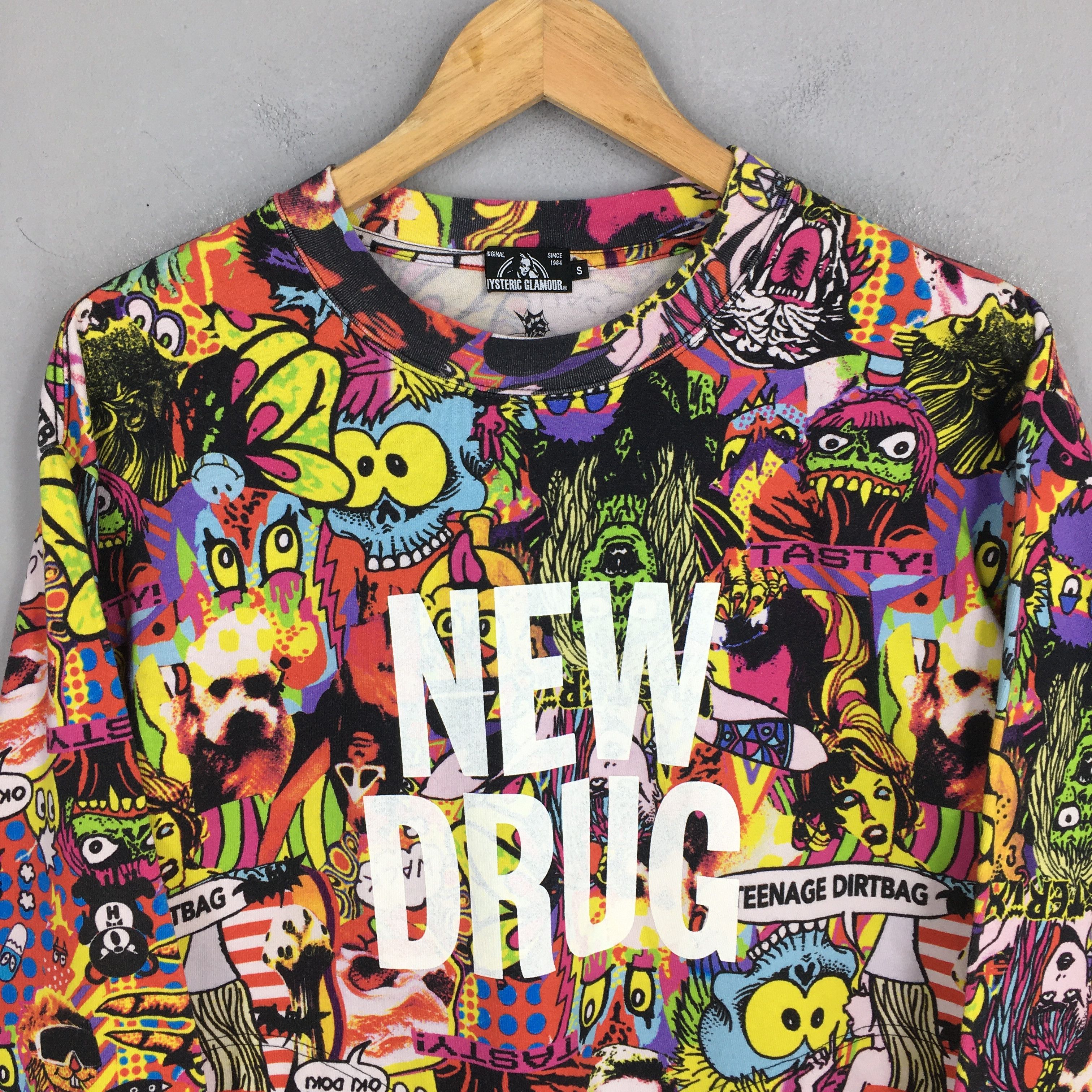 Hysteric Glamour Hysteric Glamour X Skullux 2018 New Drug Art Ovp Size US S / EU 44-46 / 1 - 2 Thumbnail