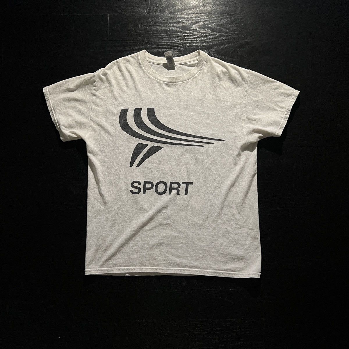 image of Archival Clothing Yori Sport 2023 White Number 77 Tee Shirt, Men's (Size Medium)