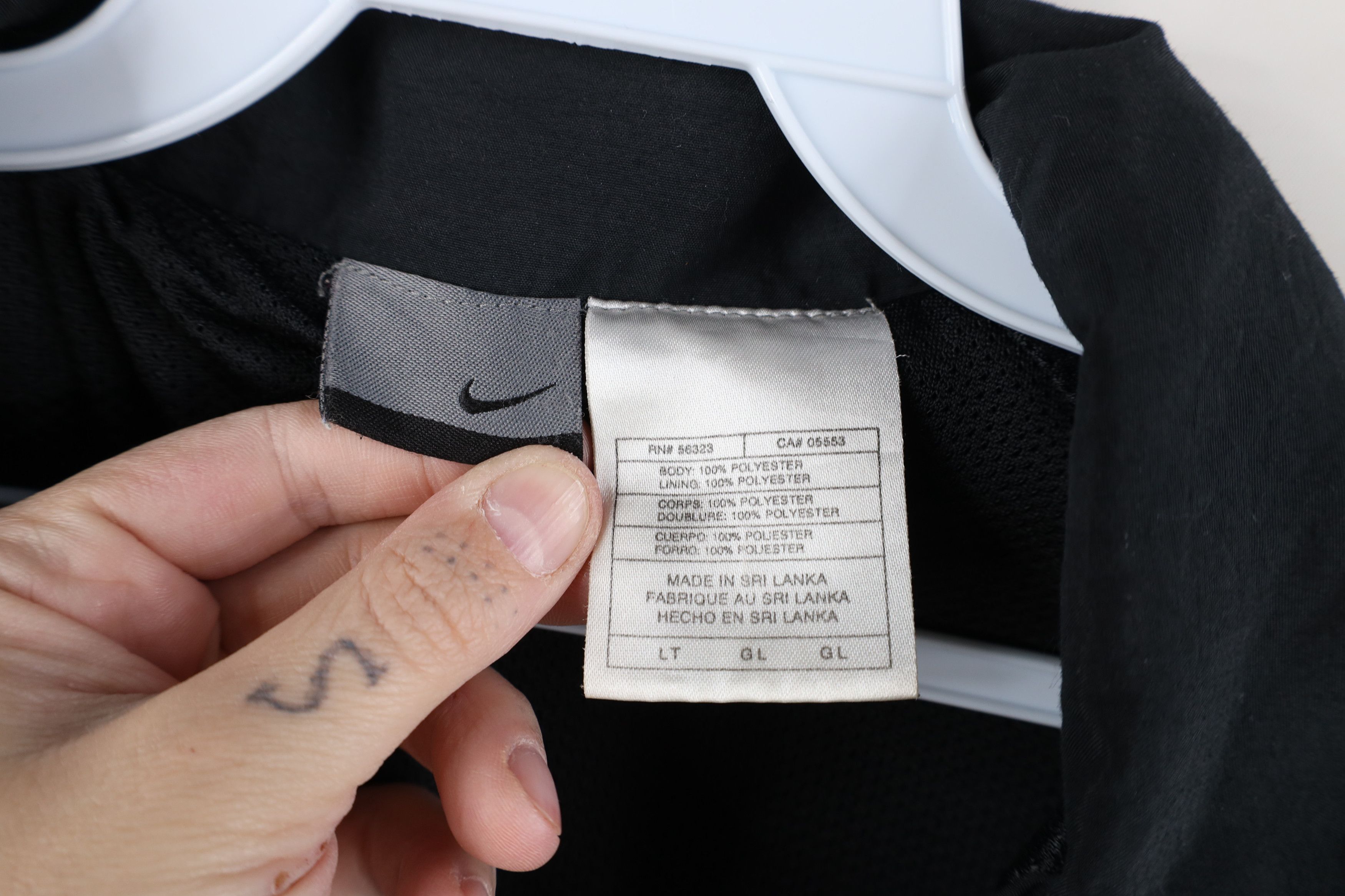Nike × Vintage Vintage Nike Scott Mini Swoosh Lined Windbreaker Jacket Size US L / EU 52-54 / 3 - 10 Thumbnail