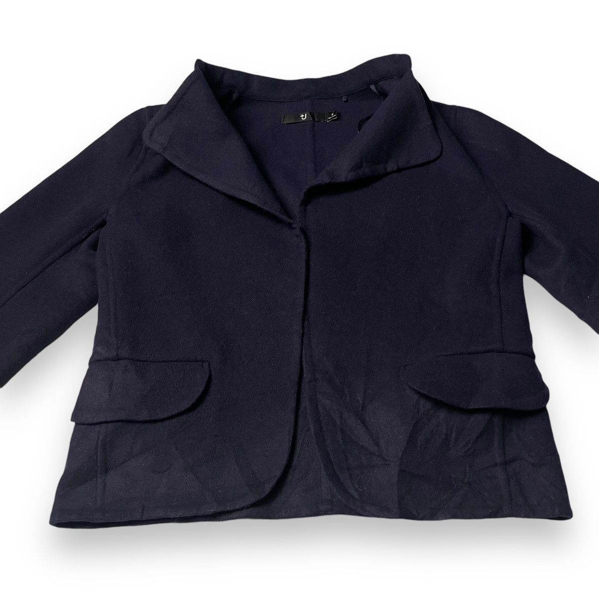 Jil Sander 🇯🇵 UNIQLO +j JIL SANDER CROPPED WOOL JACKET Size S / US 4 / IT 40 - 3 Thumbnail
