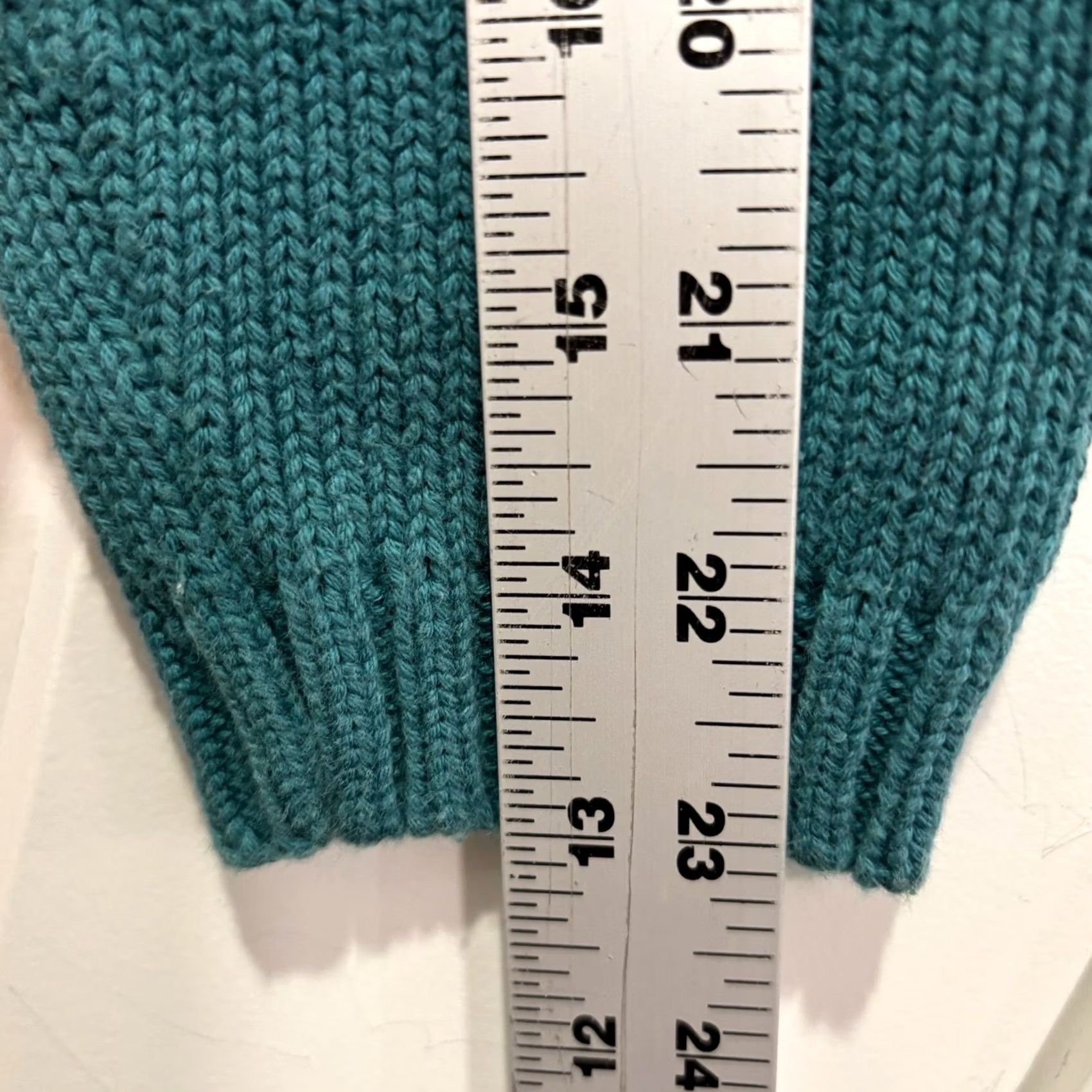 Nordstrom Nordstrom Womens Teal Green Crew Neck Sweater Small Size S / US 4 / IT 40 - 6 Thumbnail