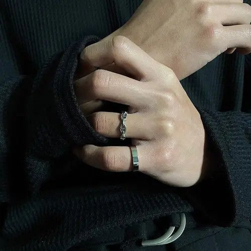Jewelry × Vintage Retro punk rings Size ONE SIZE - 3 Thumbnail
