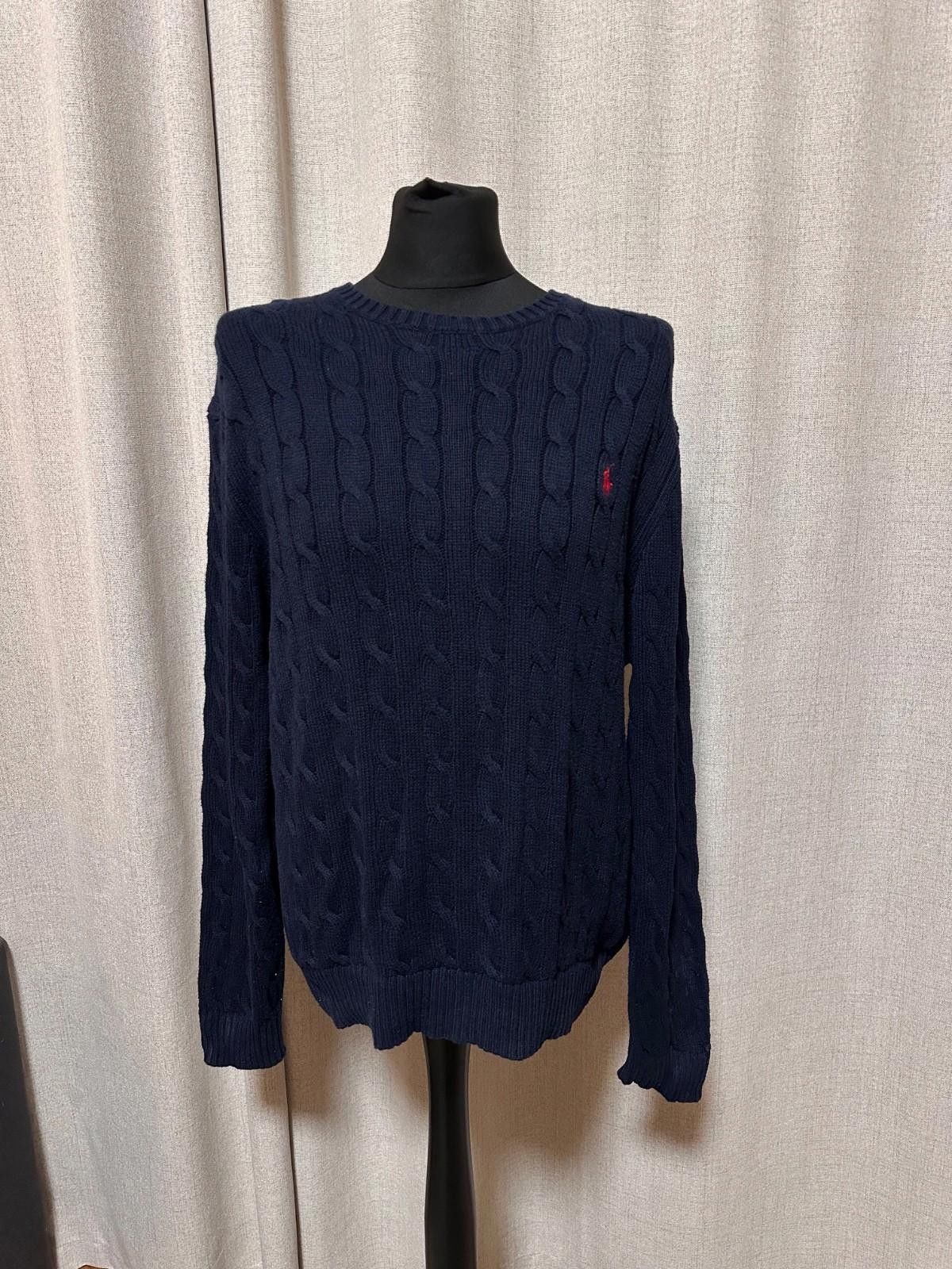 Polo Ralph Lauren Polo Ralph Lauren Cable Knit Sweater Men Size XL Logo Jumper Size US XL / EU 56 / 4 - 1 Thumbnail