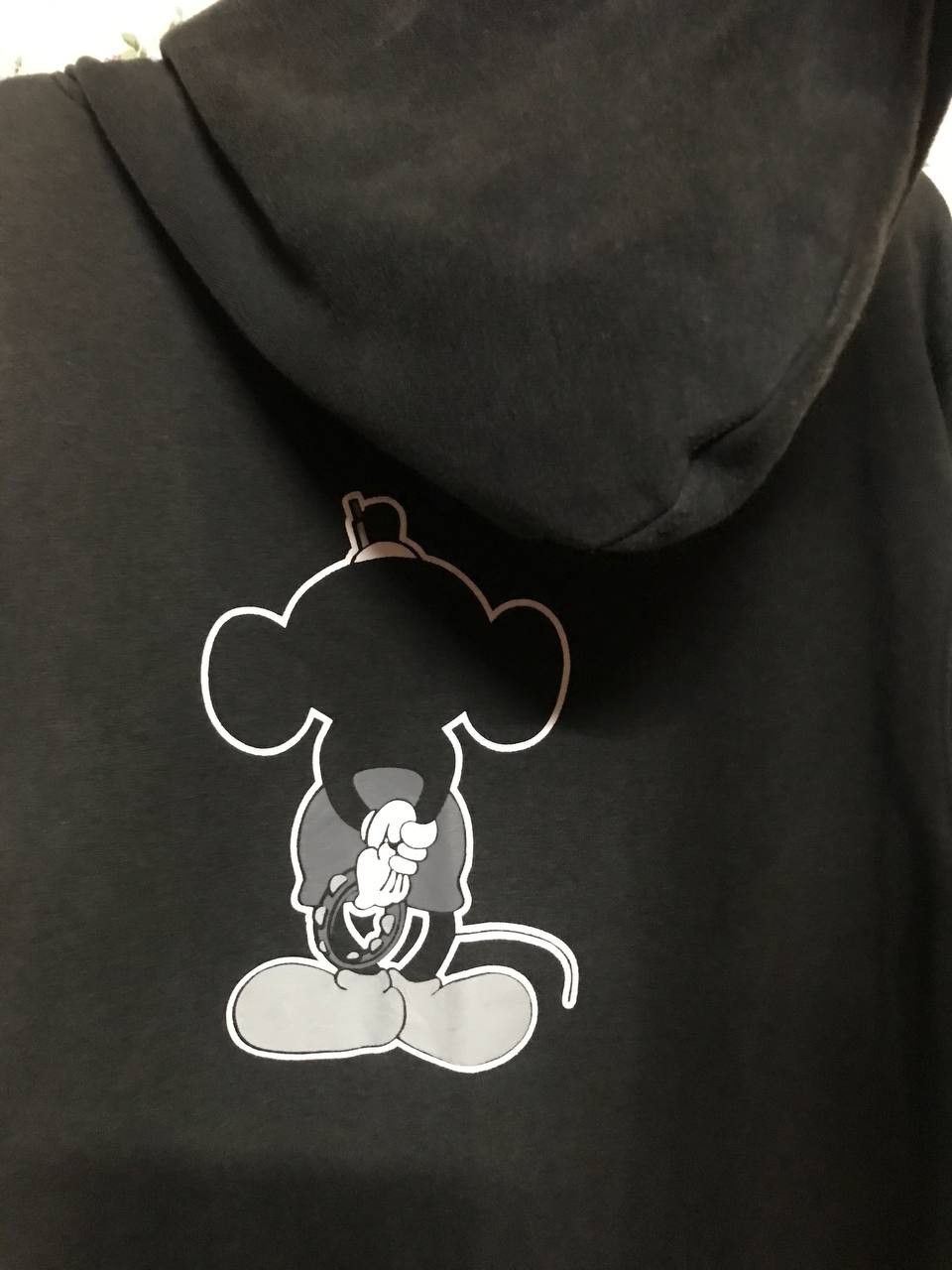 Japanese Brand × KMRii Mickey Mouse Singing Sunfaded Distressed Hoodie Size US M / EU 48-50 / 2 - 5 Thumbnail