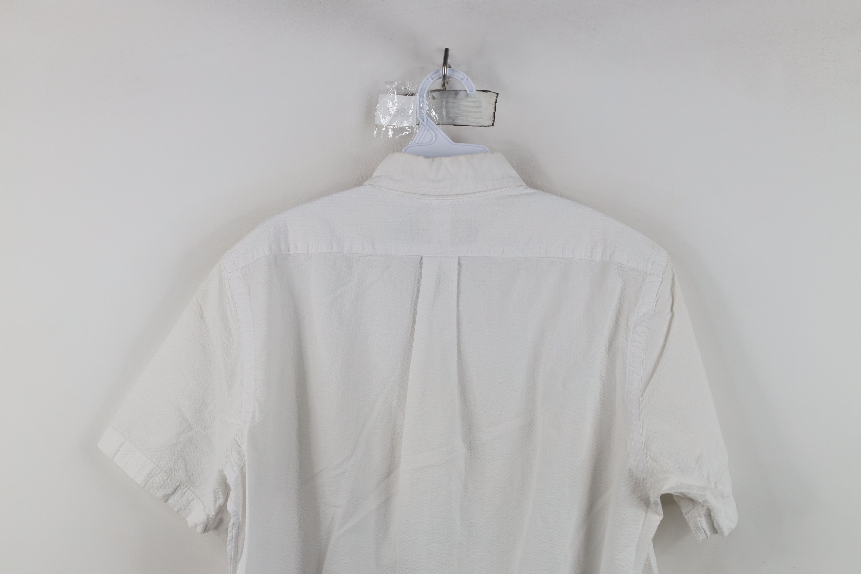 Polo Ralph Lauren Vintage Ralph Lauren Short Sleeve Button Down Shirt White Size US M / EU 48-50 / 2 - 12 Thumbnail