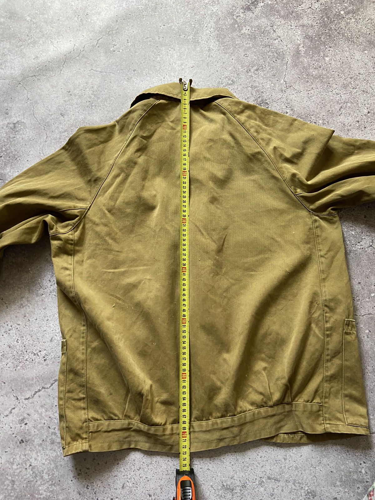 Vintage THRASHED 70s Work Jacket Workwear Vintage Distressed Size US M / EU 48-50 / 2 - 14 Thumbnail