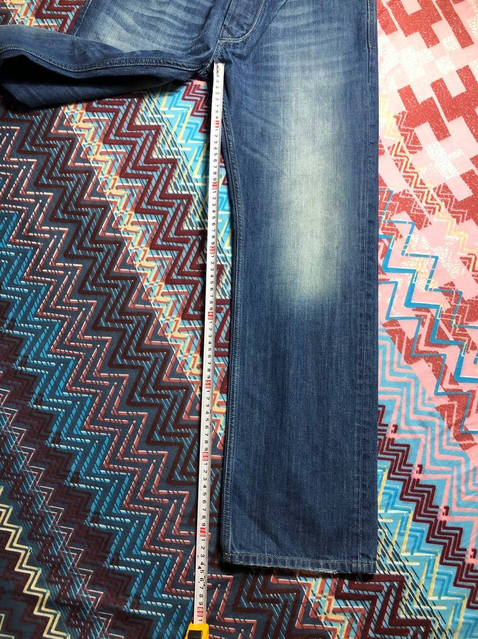 Diesel × Japanese Brand Vintage Diesel Industry Faded Button Jeans Pants Denim Size US 30 / EU 46 - 10 Thumbnail