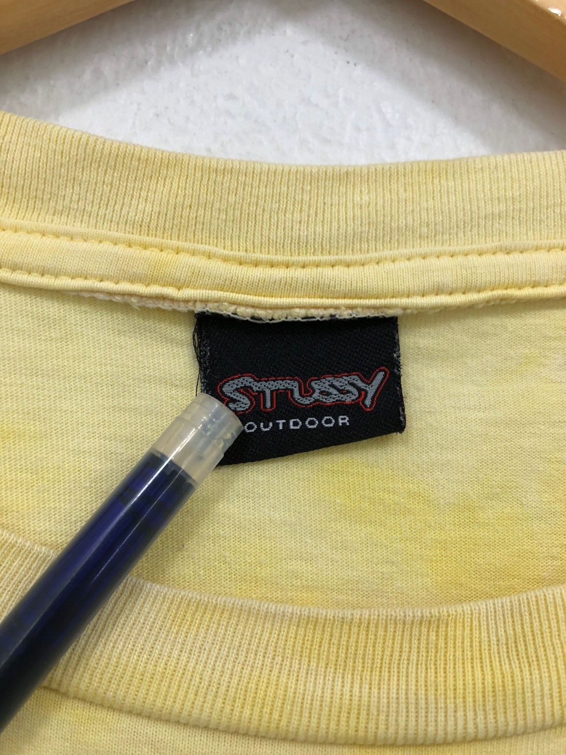Stussy × Vintage Vintage STUSSY Outdoor shirt tie dry wts01 Size US L / EU 52-54 / 3 - 12 Thumbnail