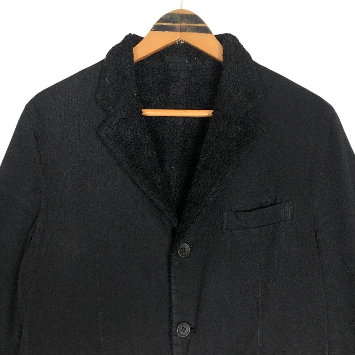 Comme des Garcons Homme Comme Des Garcons Homme A/W 2005 Sherpa Lining Jacket Size US S / EU 44-46 / 1 - 5 Thumbnail