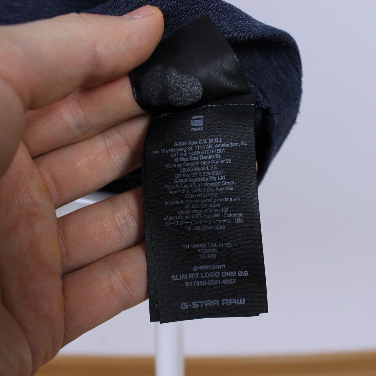 G-Star G-Star Raw Denim Short Sleeve T-Shirt Size US XL / EU 56 / 4 - 7 Thumbnail
