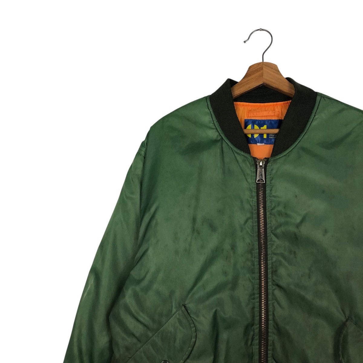 Japanese Brand Vintage Reversible Bomber Jacket Plus One Issey Miyake Ma-1 Size US M / EU 48-50 / 2 - 8 Thumbnail