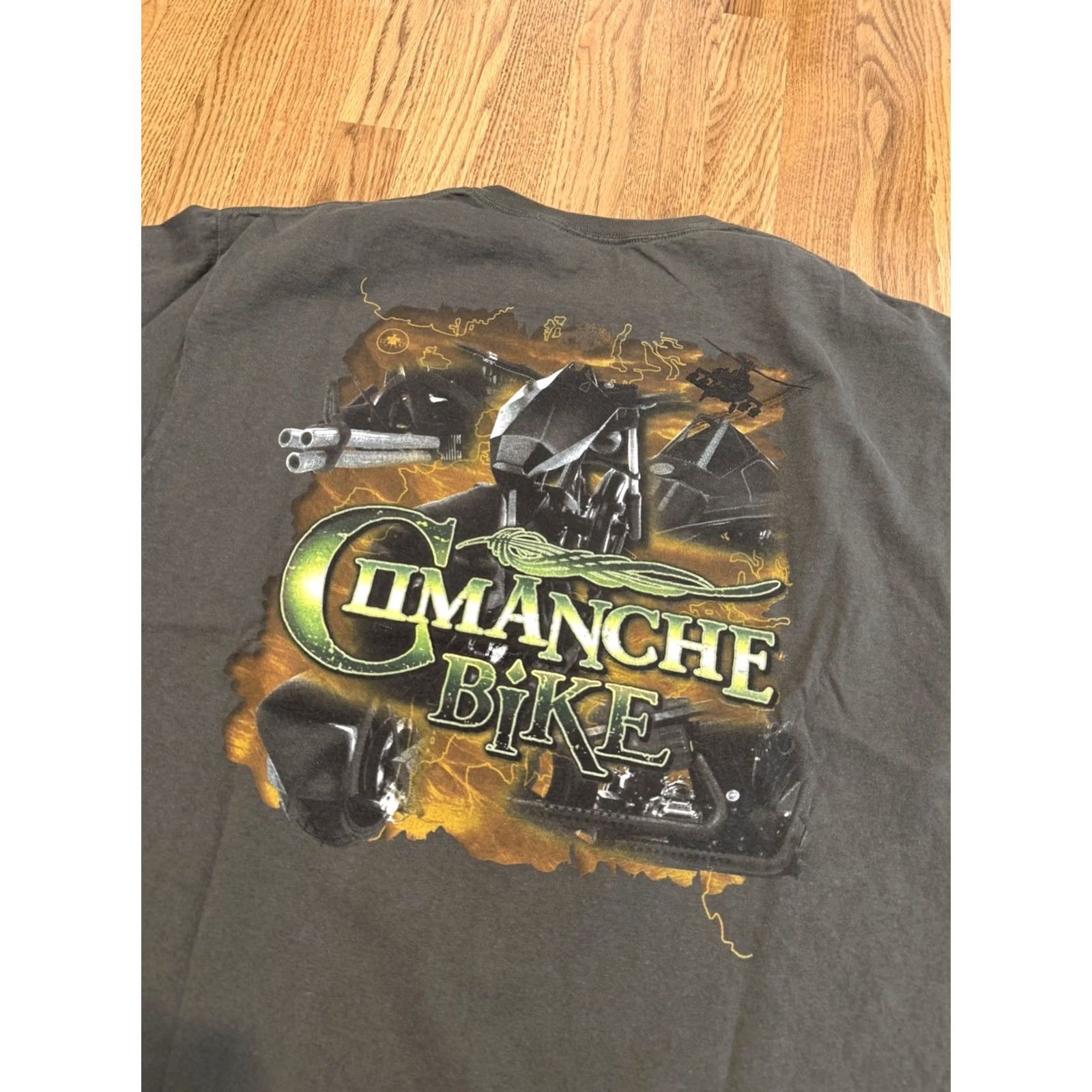 Vintage VINTAGE American Chopper T Shirt Men’s L Green 90s Biker Motorcycle USA Crew Neck Long Sleeve Cotton Logo قابل Size US L / EU 52-54 / 3 - 2 Thumbnail