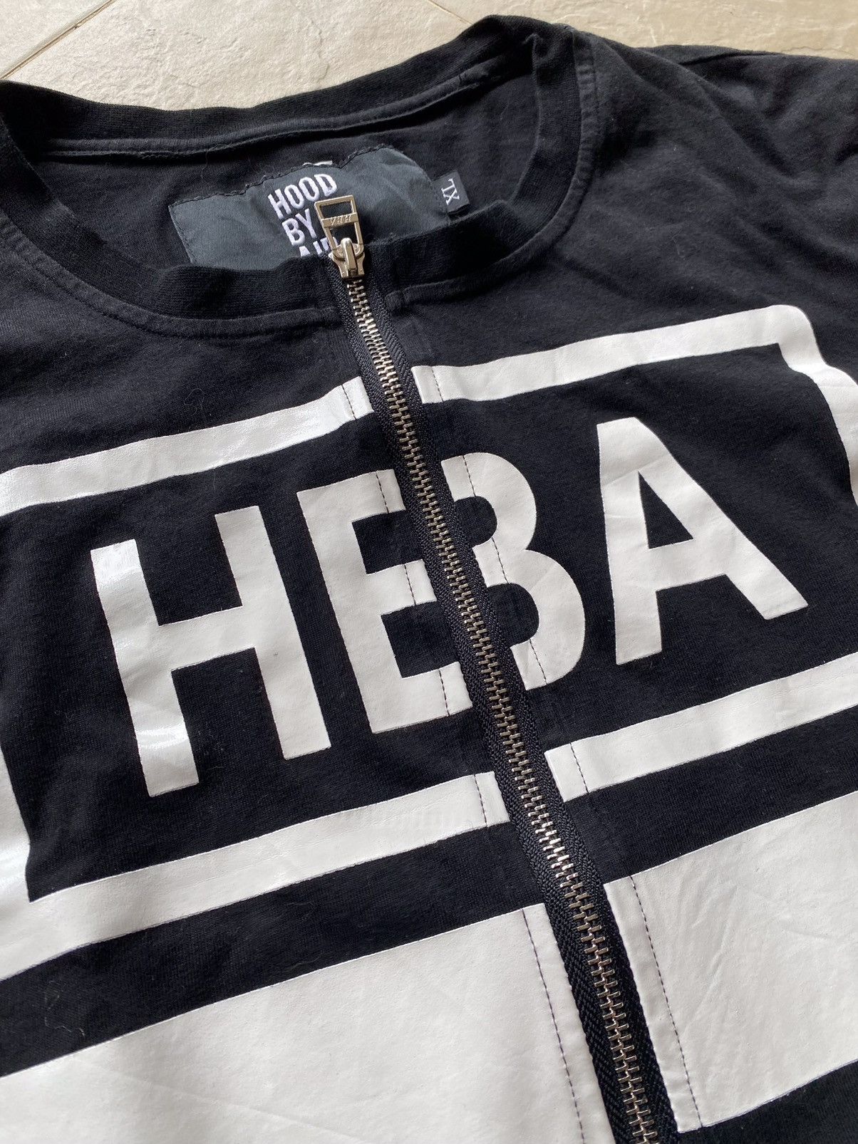 Hood By Air Hood By Air stripe tee Size US XL / EU 56 / 4 - 4 Thumbnail
