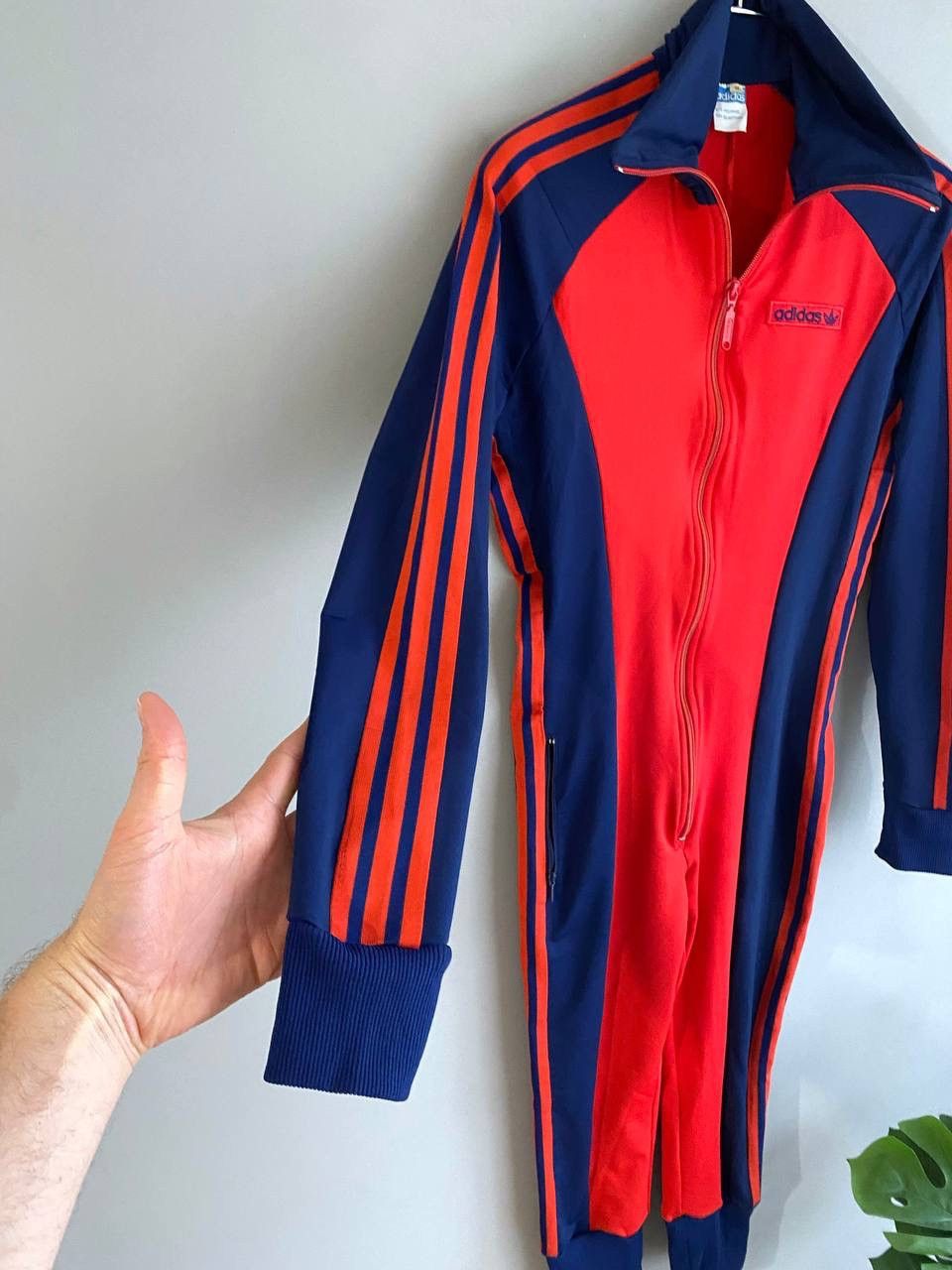 Adidas Vintage Adidas 70s Rare Jumpsuit Overalls West Germany Sz 46 Size 32" / US 10 / IT 46 - 7 Thumbnail
