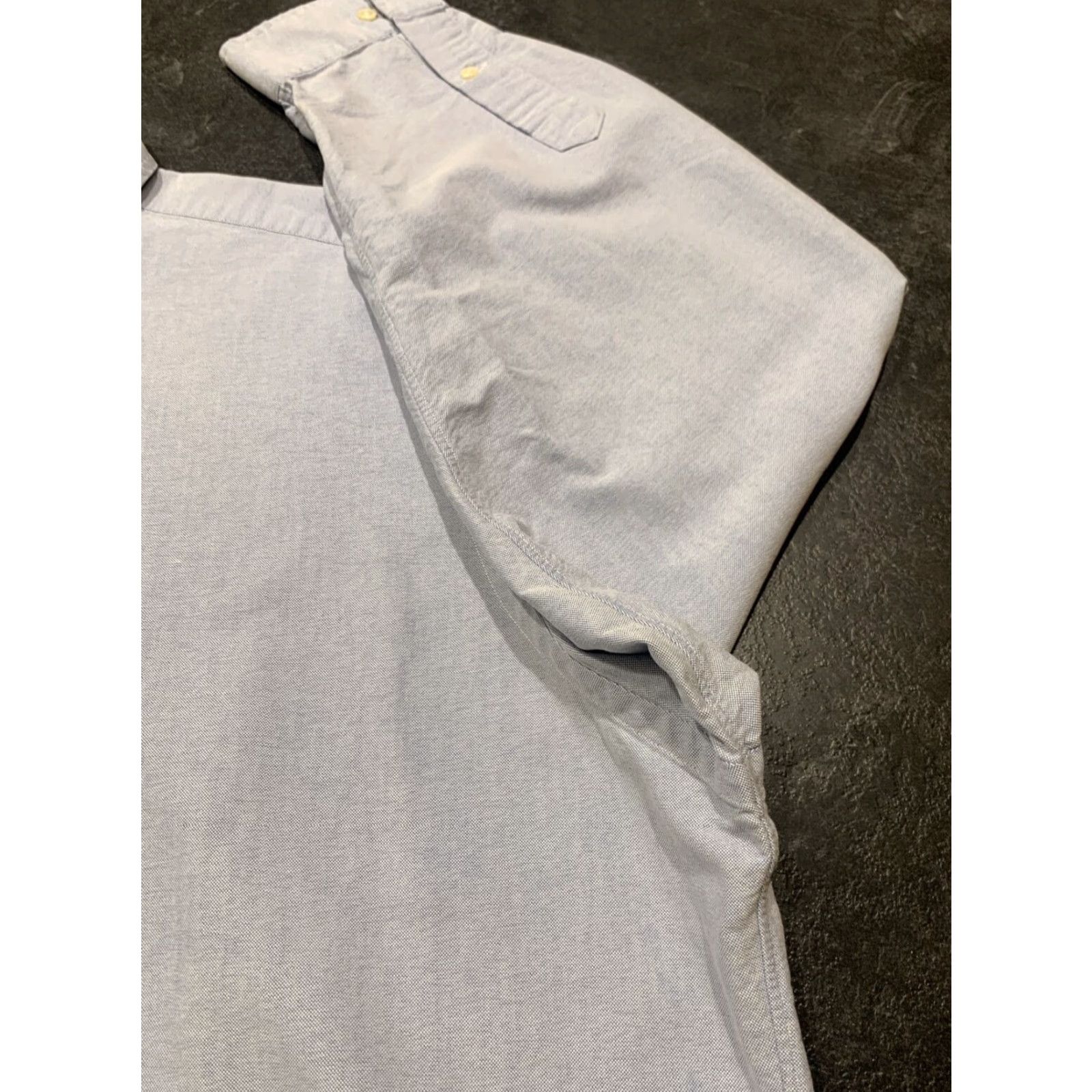 Ralph Lauren Ralph Lauren Men's Button-Down Shirt Long Sleeve Cotton Blue 17.5" Oxford Classic Casual Formal Size US XL / EU 56 / 4 - 3 Thumbnail