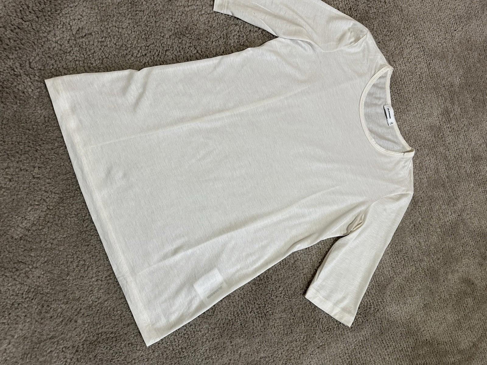Jil Sander Jil Sander Women T-Shirt Sz M Size M / US 6-8 / IT 42-44 - 2 Thumbnail
