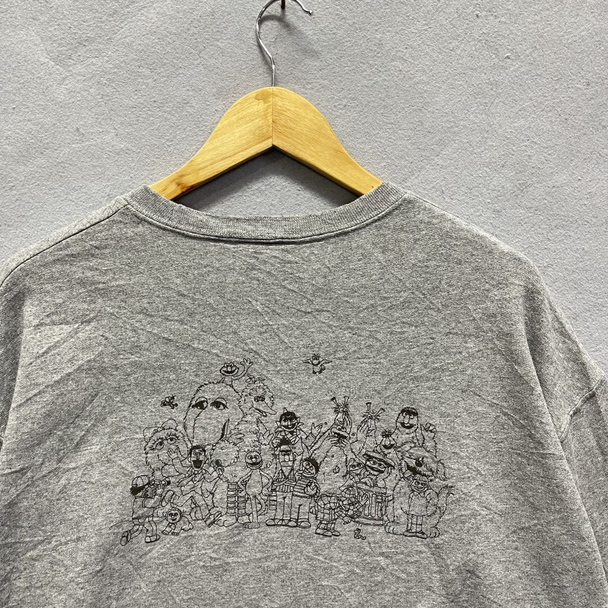 Jerzees Vintage Jerzees Sesame Street Character Crewneck Sweatshirt Size US L / EU 52-54 / 3 - 2 Thumbnail