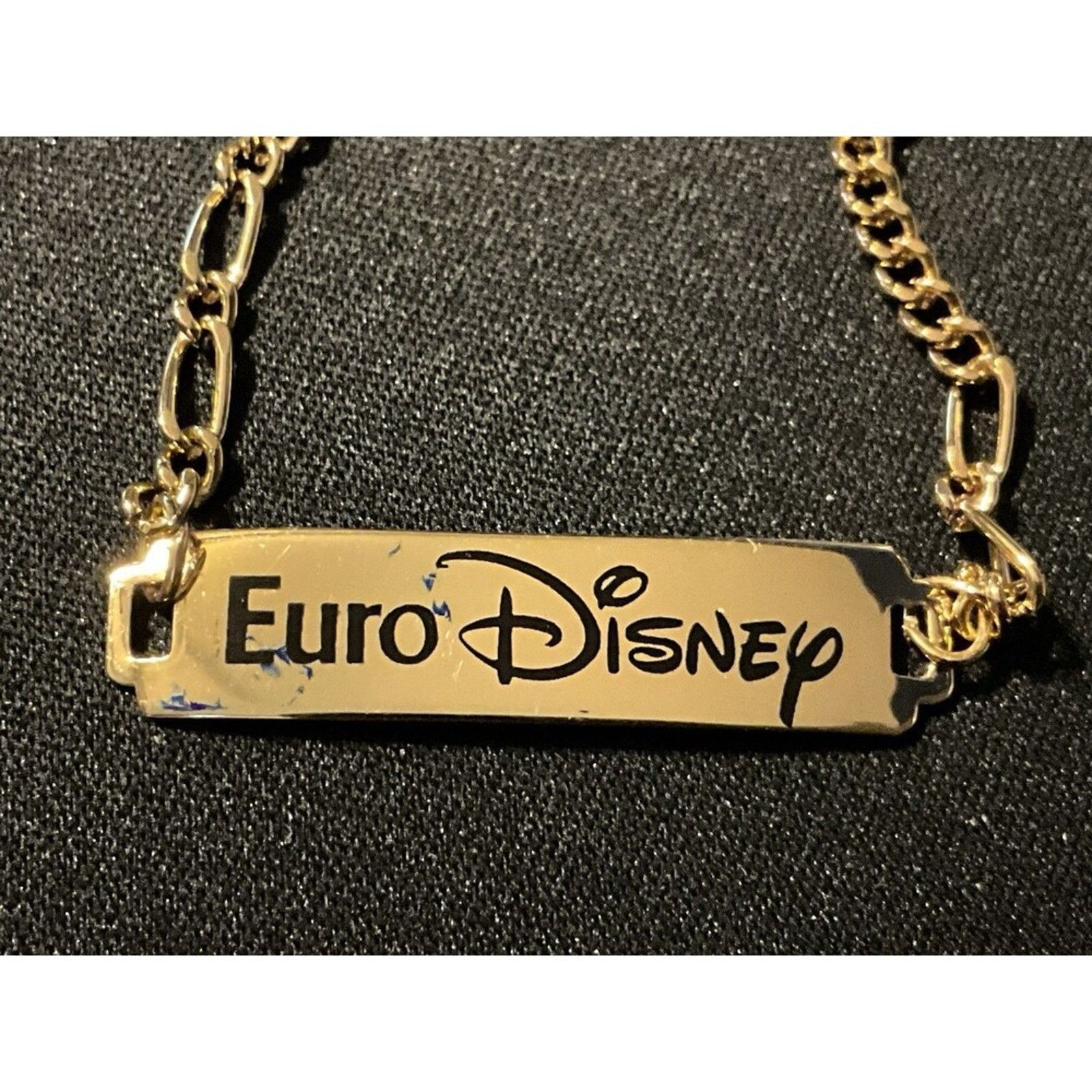 Disney Euro-Disney Gold Tone 7in Bracelet Size ONE SIZE - 1 Thumbnail