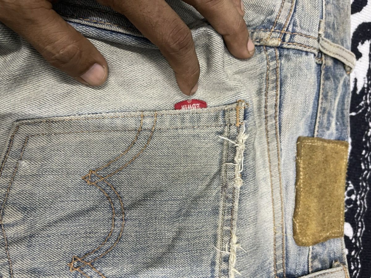 Edwin 90s OG EDWIN 512 RV DISTRESSED JEANS FLARE Size US 30 / EU 46 - 18 Thumbnail
