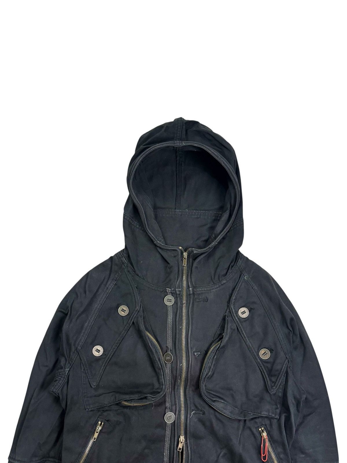 Le Grande Bleu (L.G.B.) 2000s Marquistone - Apocalypse Style Cargo Jacket Size US M / EU 48-50 / 2 - 9 Thumbnail