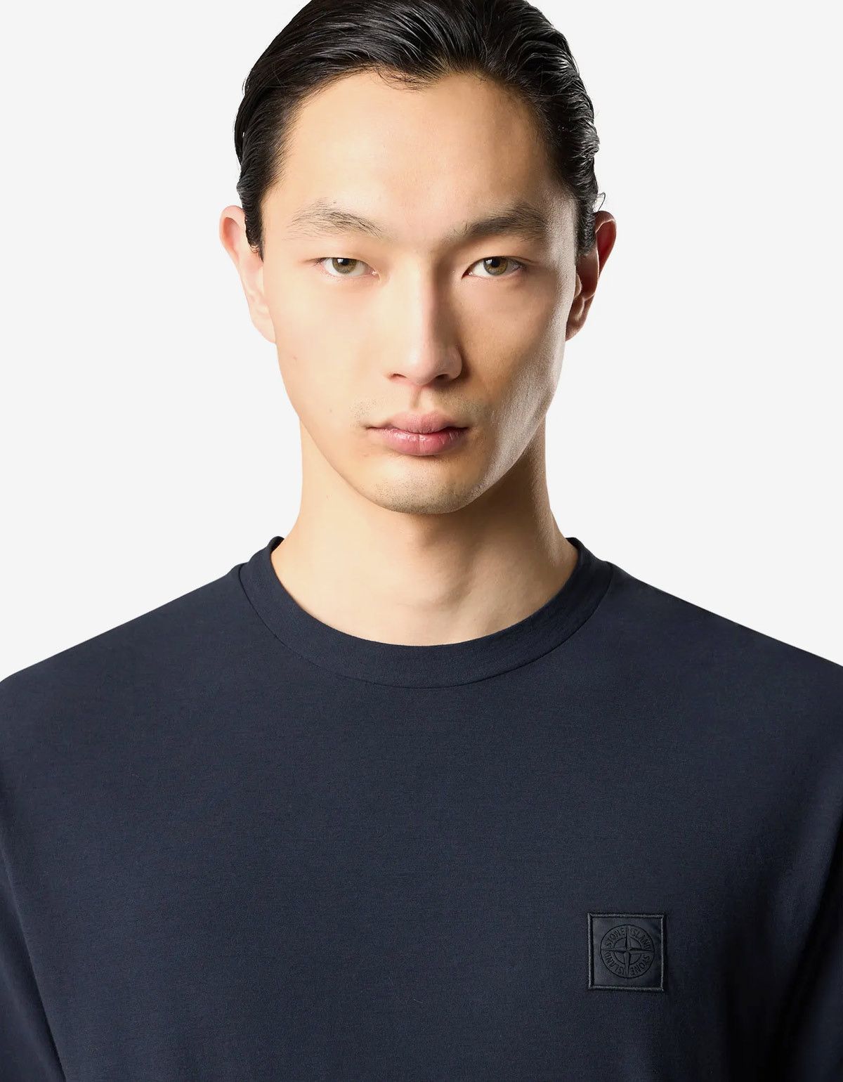 Stone Island Stone Island Ghost Navy Blue Compass Patch T-Shirt Size US M / EU 48-50 / 2 - 5 Thumbnail