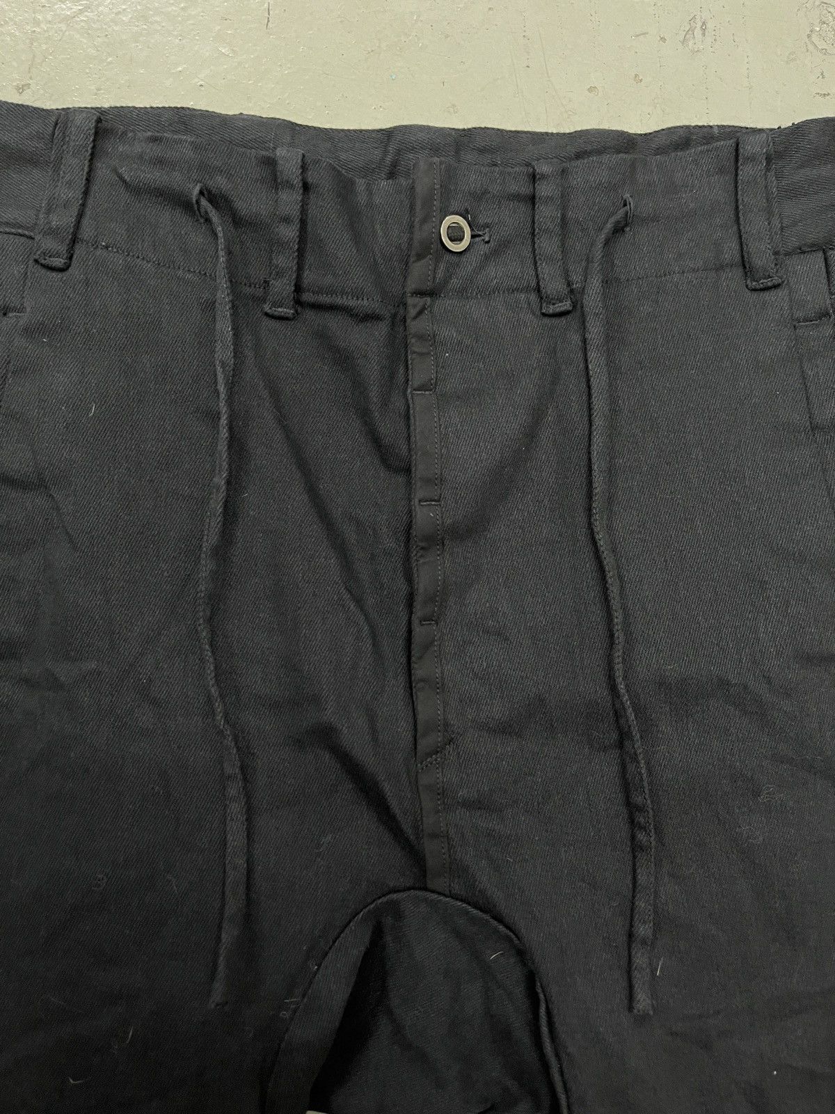 Boris Bidjan Saberi No Label Boris Bidjan Saberi Style Curved Pants Size US 31 - 7 Thumbnail
