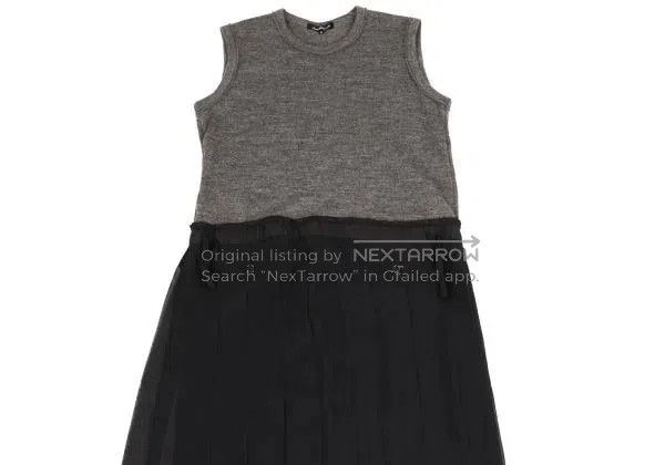 Comme des Garcons Comme Des Garcons Gray vintage design knit dress Size S / US 4 / IT 40 - 4 Thumbnail