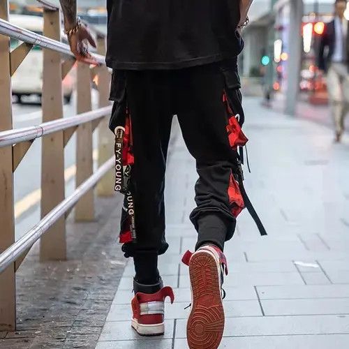 Japanese Brand × Vintage Men's Cargo Pants Casual Hip Hop Size US 32 / EU 48 - 2 Thumbnail