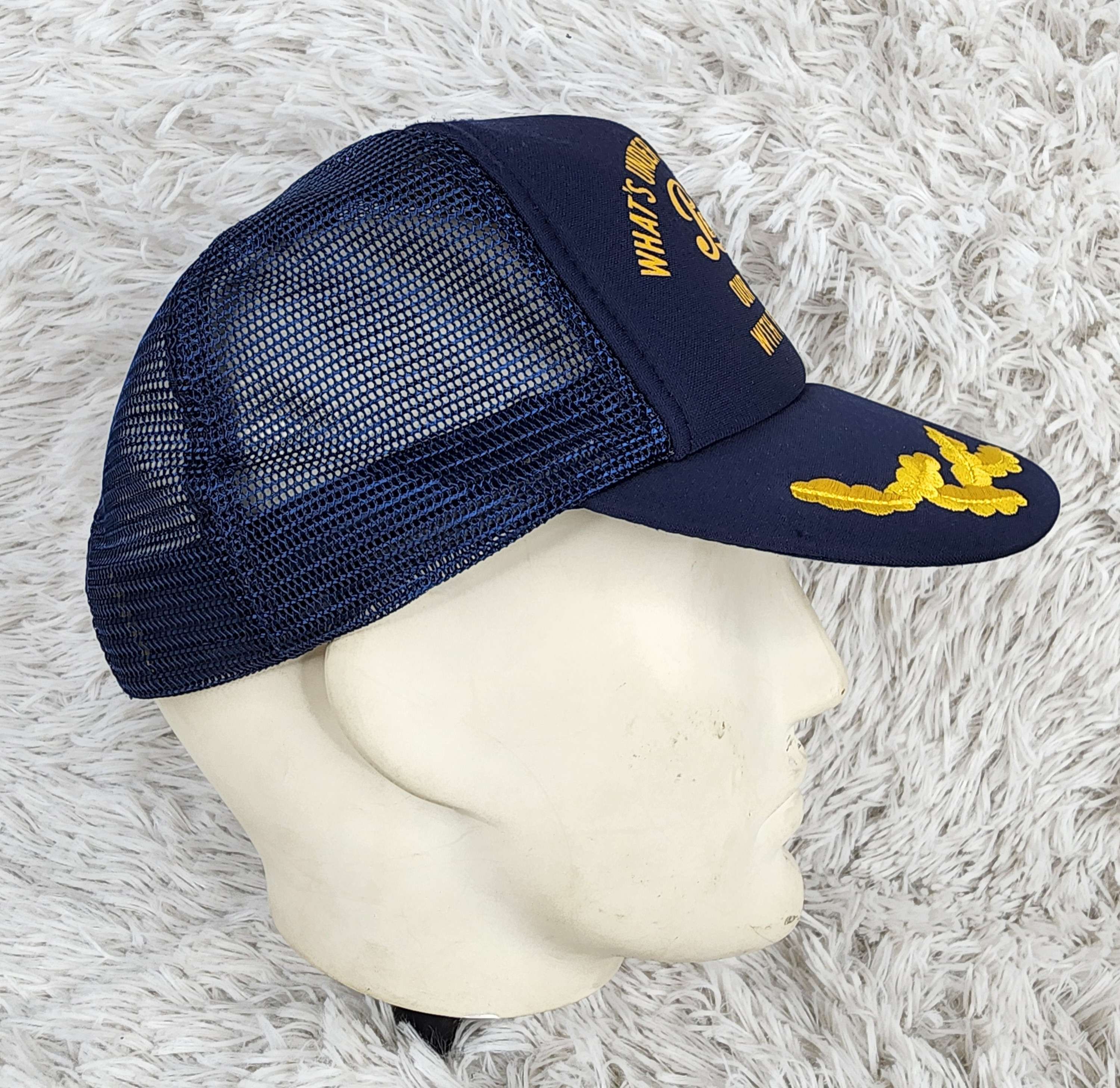 Pepsi Vintage 50th year Pepsi-cola Co. trucker hat Size ONE SIZE - 4 Thumbnail