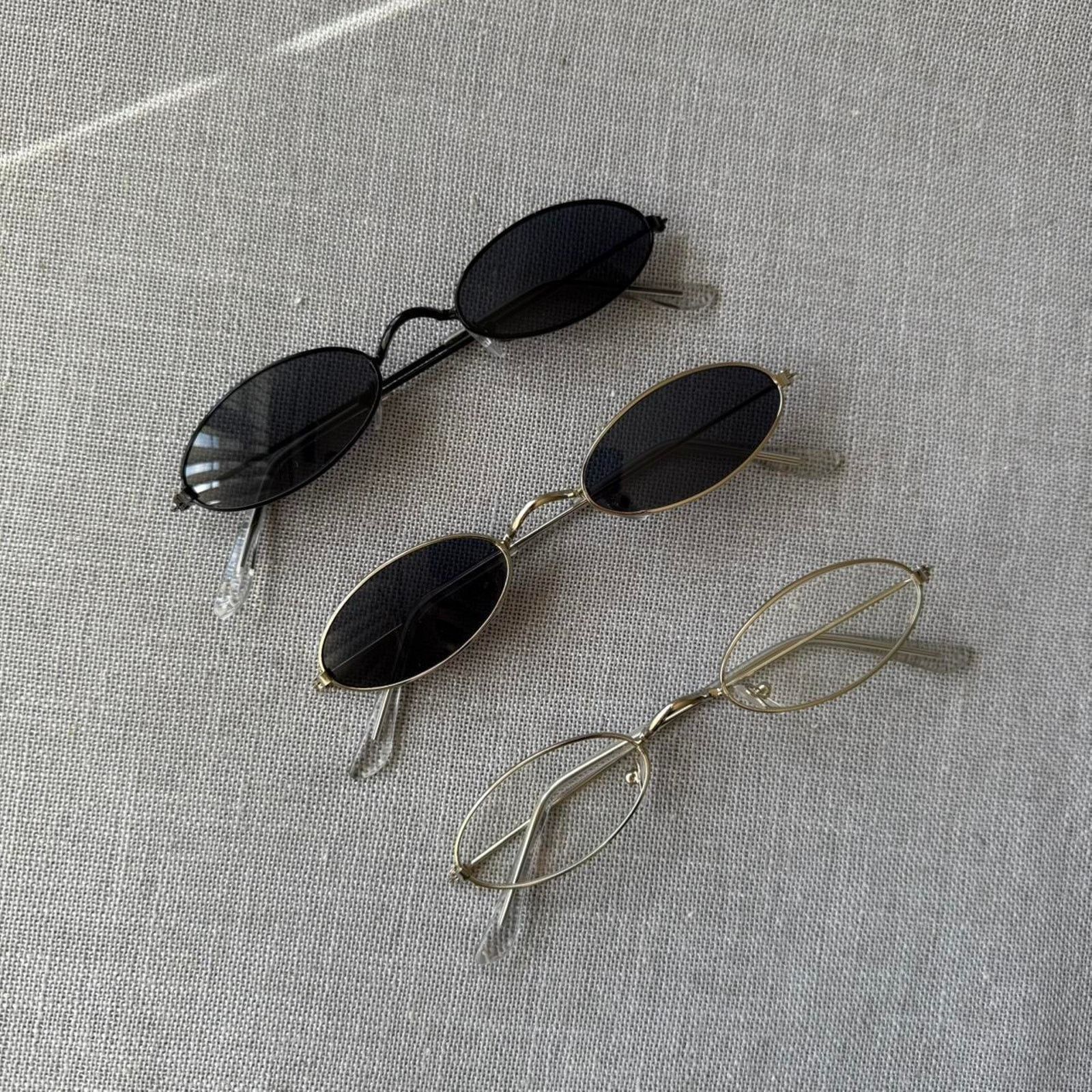 Other Black frame oval glasses Size ONE SIZE - 7 Thumbnail