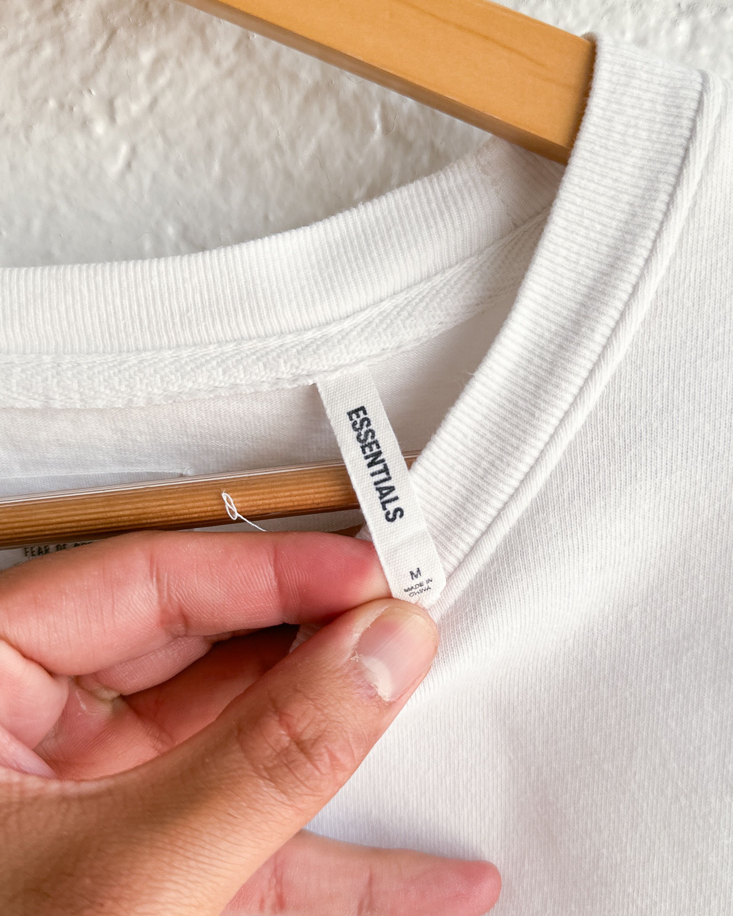 Essentials Fear Of God Essentials T Shirt Long Sleeve White Size Medium Size US M / EU 48-50 / 2 - 9 Thumbnail